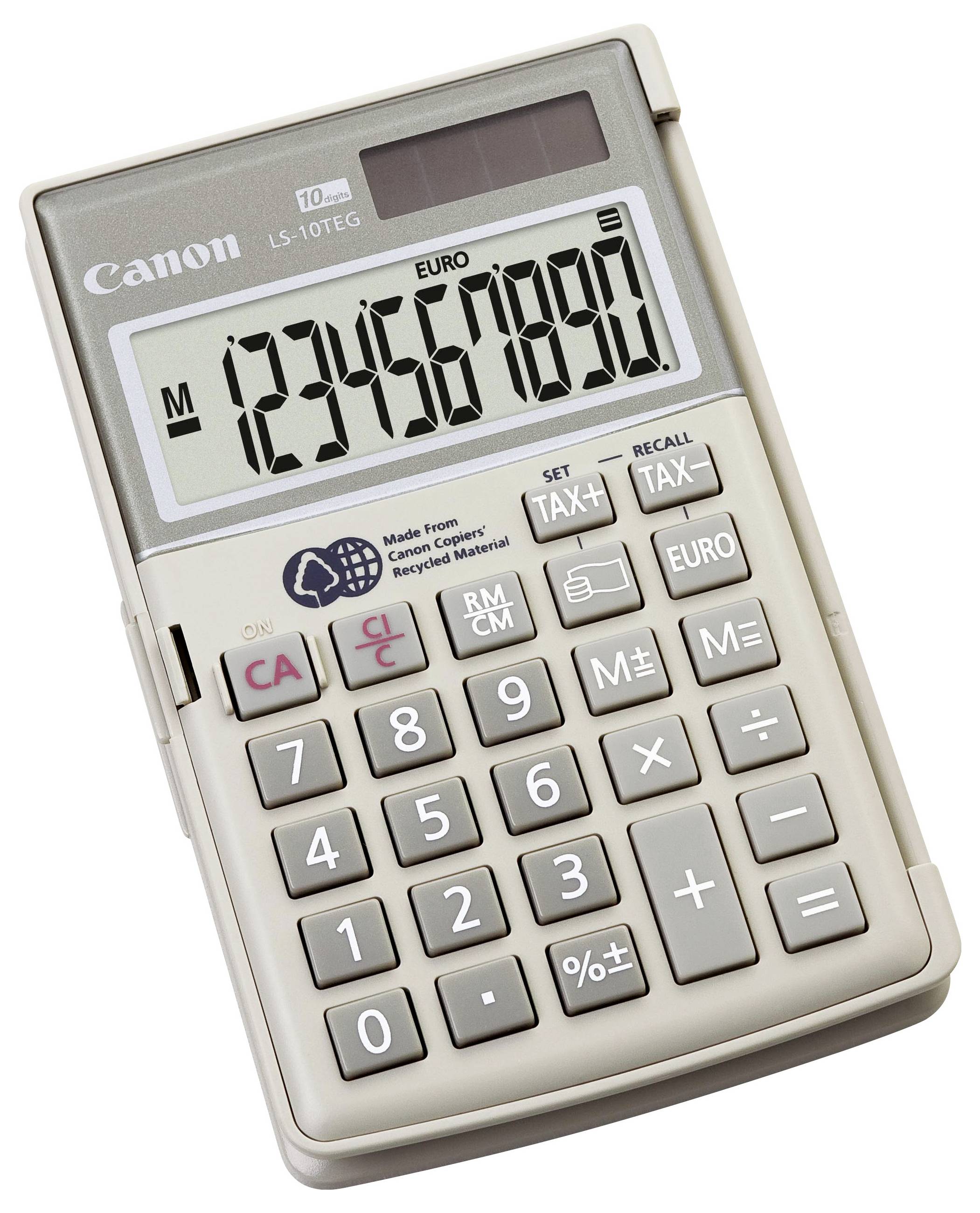 Кишеньковий калькулятор Canon Taschenrechner LS-10 TEG сірий
