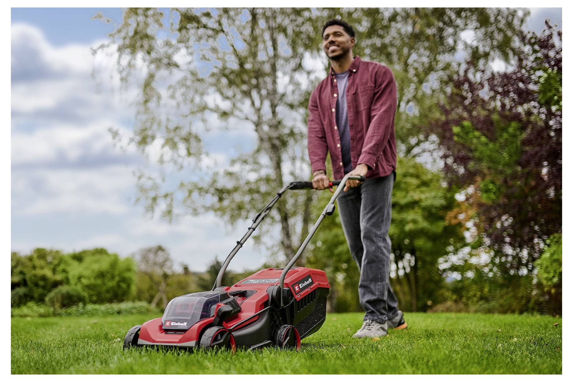 Einhell GE-CM 18/32 C Li BL-Solo акумуляторна Акумуляторна газонокосарка Без зарядного пристрою, без акумулятора 18 В Максимальна 