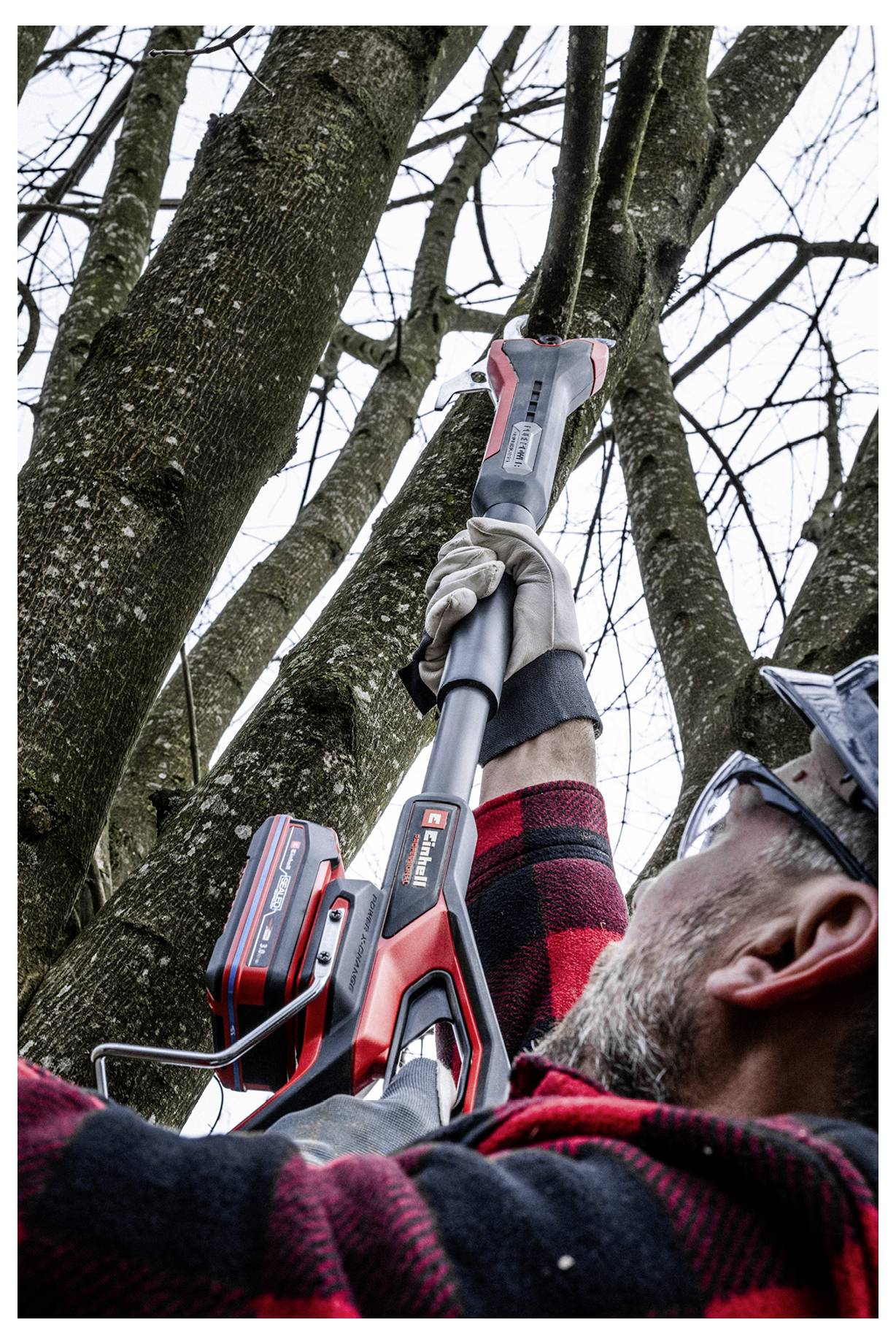 Сучкоріз Einhell Professional 3408360 GP-LS 18/35 Li BL-Solo з двостороннім приводом