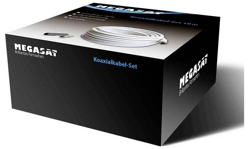 Коаксіальний кабель MegaSat 100148, білий, 50 м