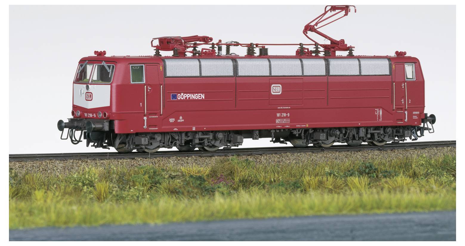 Електровоз H0 TRIX H0 T25186, цифровий звук постійного струму, довжина над буферами: 205 мм