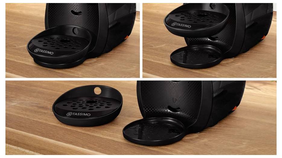 Капсульна кавоварка Bosch Tassimo HAPPY TAS102E чорного кольору