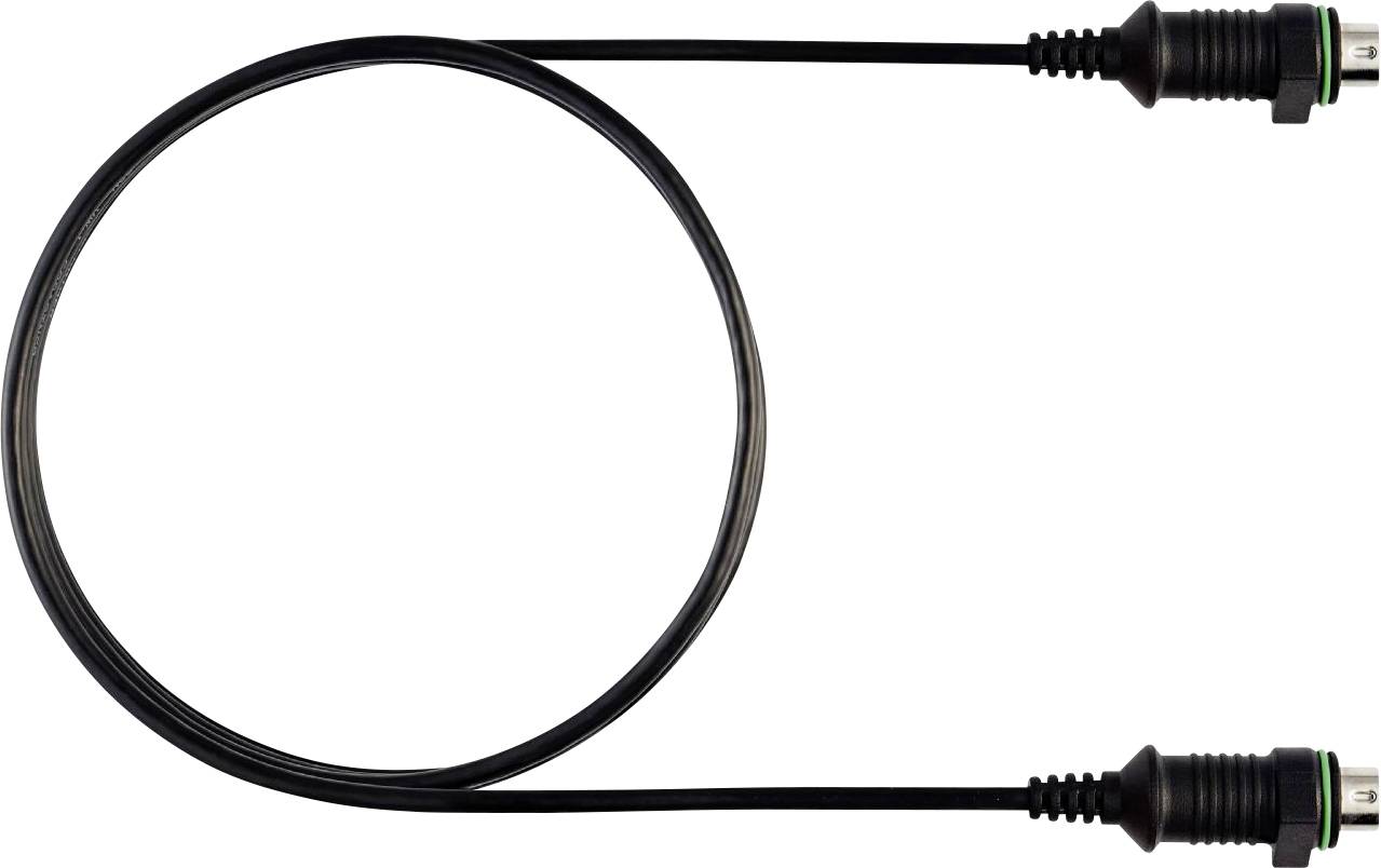 Kabel współosiowy z złączkami na każdym końcu, prezentujący swoją znaczącą elastyczność, odpowiedni do konfiguracji przesyłu sygnału wideo i audio.
