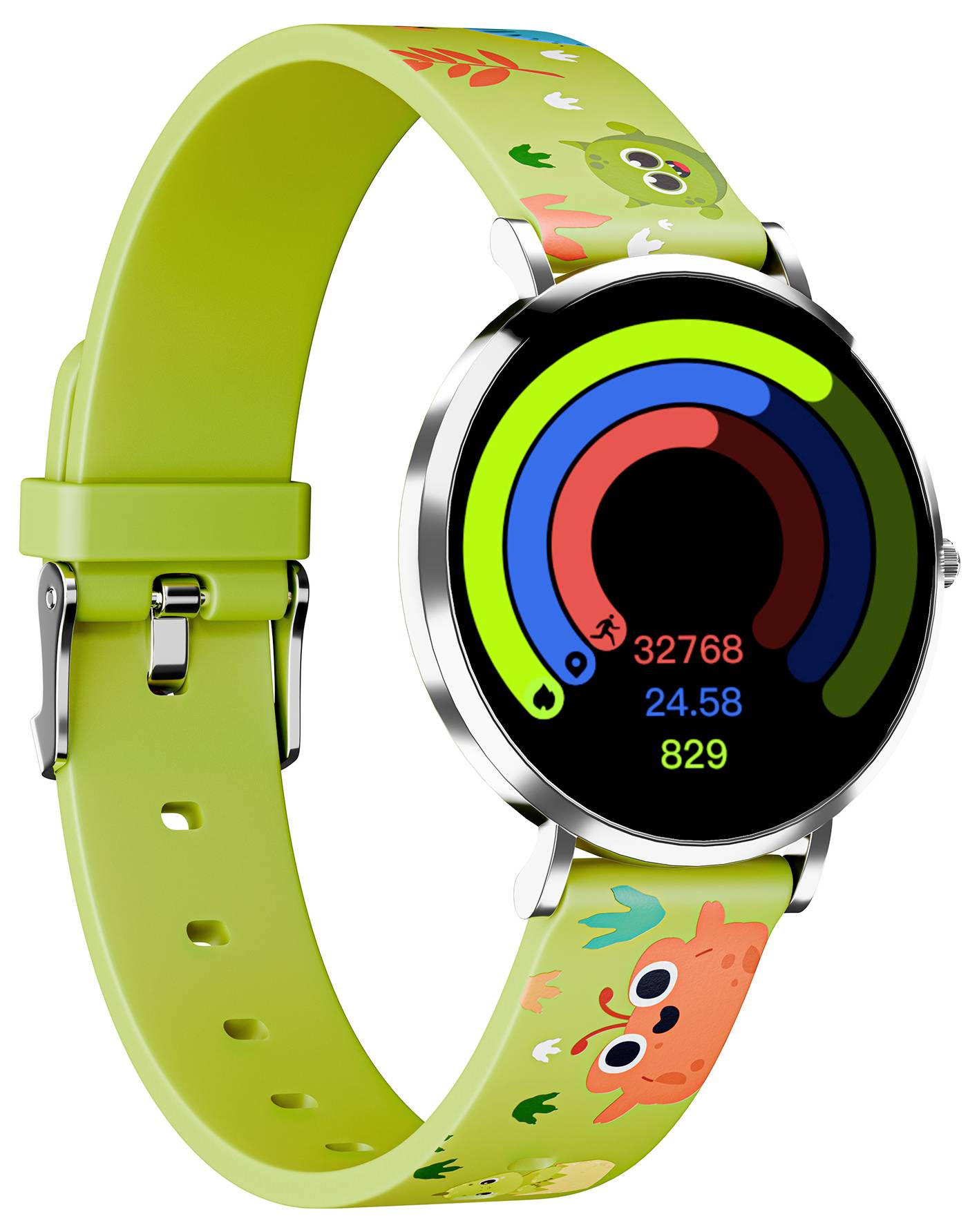 Розумний годинник XCOAST LINO TIME для дітей 38 мм зеленого кольору