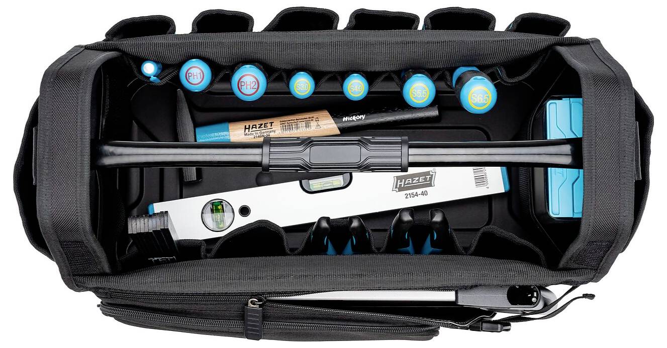 Сумка для інструментів з обладнанням Hazet 191T-6/73, (Д x Ш x В) 520 x 370 x 300 мм