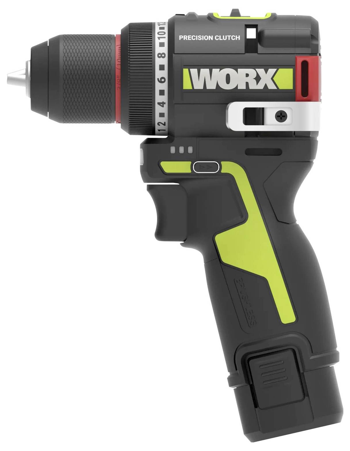 Акумуляторний ударний гайковерт, Worx WU927 Акумуляторний дриль-шуруповерт 12 В 2 Аг, 4 Аг, включаючи 2 акумулятори, зарядний прис