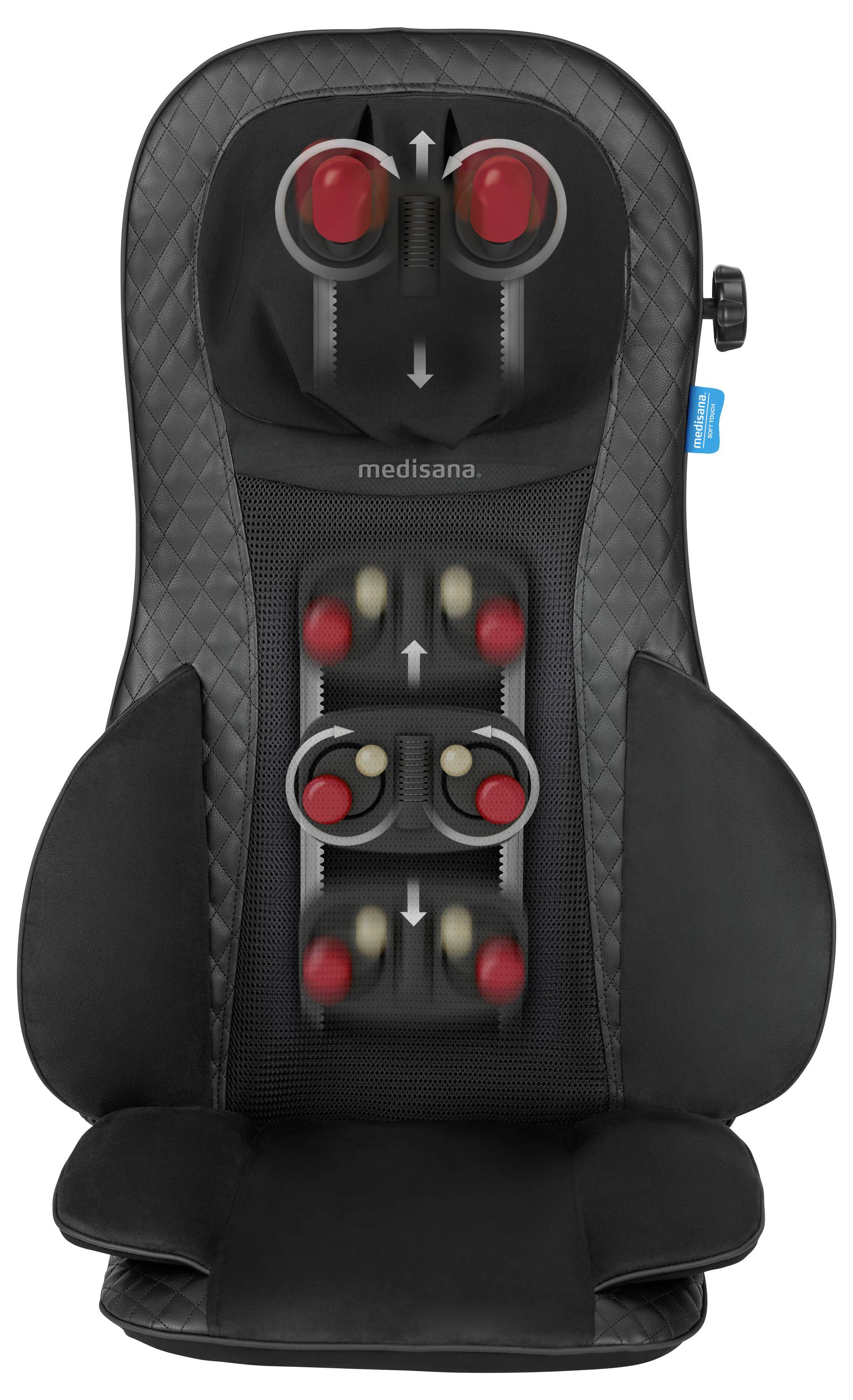 Масажний апарат Medisana MCG 820 Comfort Shiatsu - Массажний пристрій 60 Вт чорний