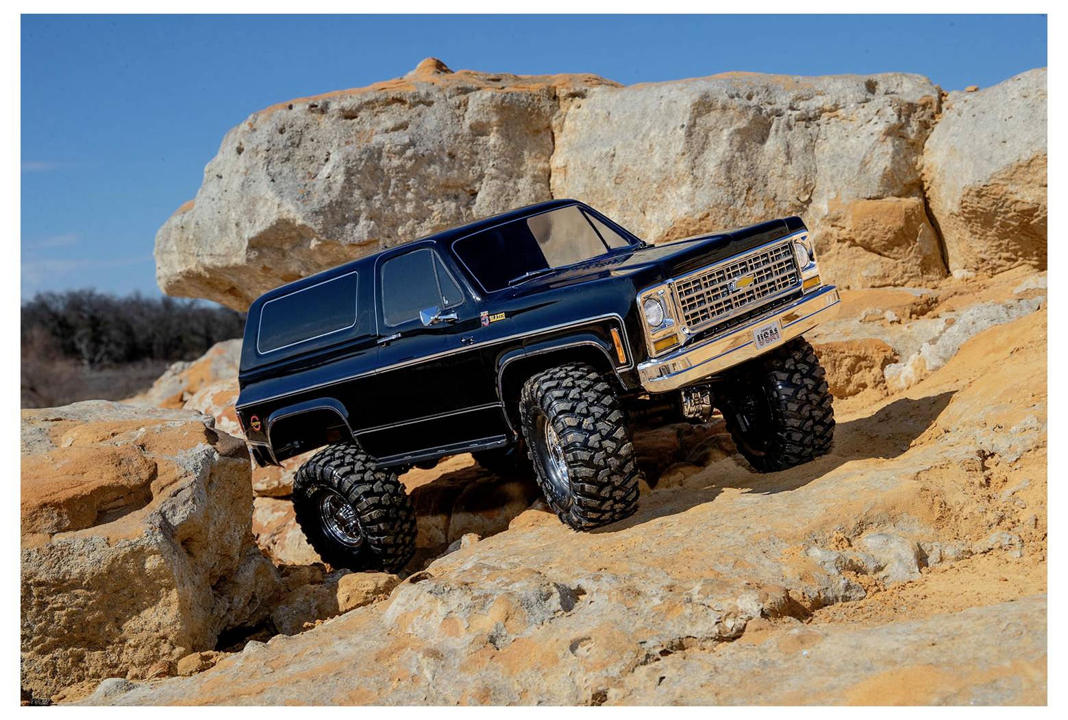 Радіокерована модель автомобіля Traxxas TRX-4 1979 Chevrolet Blaze, матова, 2.4 ГГц