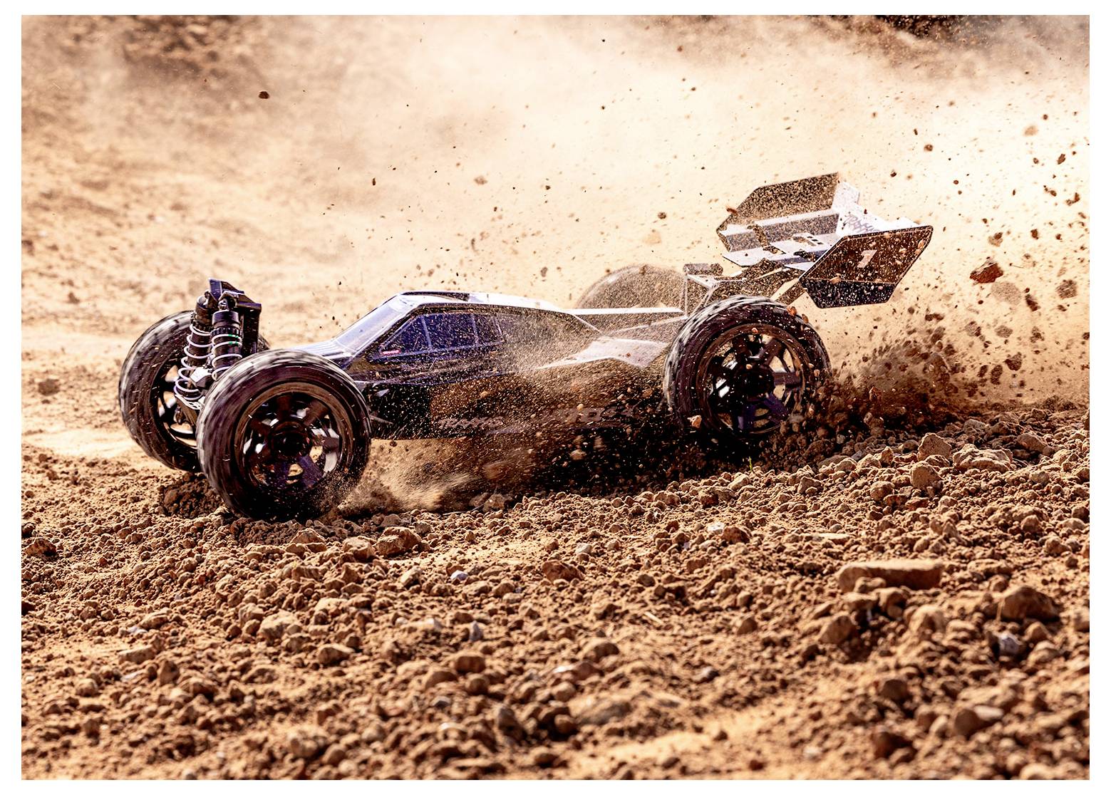 Traxxas Jato 4X4 BL-2s Червоний Безщітковий 1:8 Радіокерована модель автомобіля Електричний баггі Повнопривідний RtR 2.4 ГГц