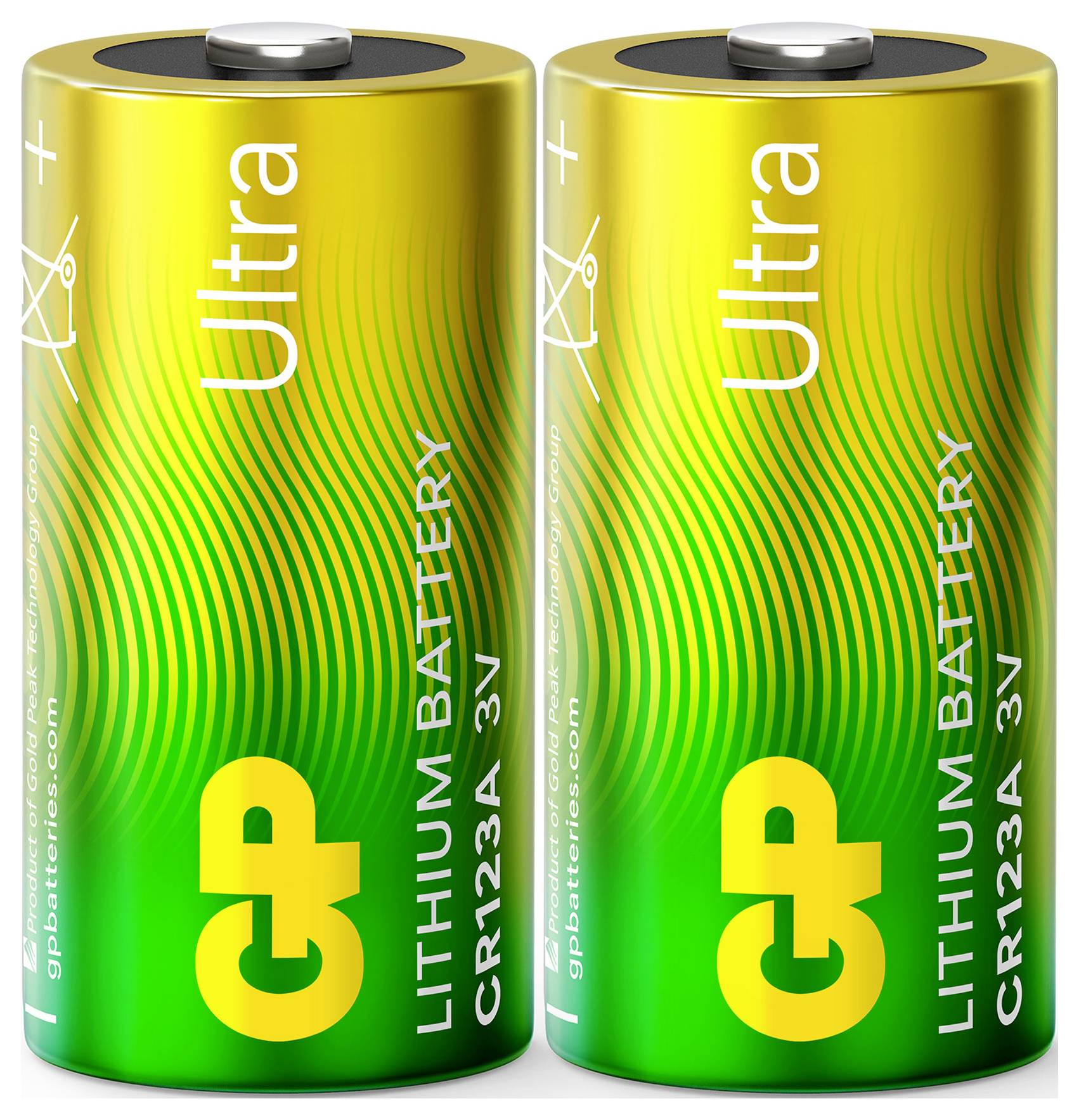 Батарейка для камери CR-123A GP GP Ultra Primary Lithium Batterie CR123A 2 шт. 1500 мАг 3 В 2 шт.