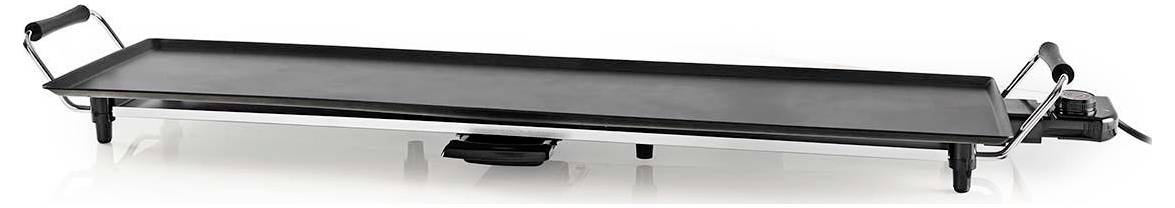 Настільний гриль Nedis FCTE110EBK90, 1800 Вт, чорний
