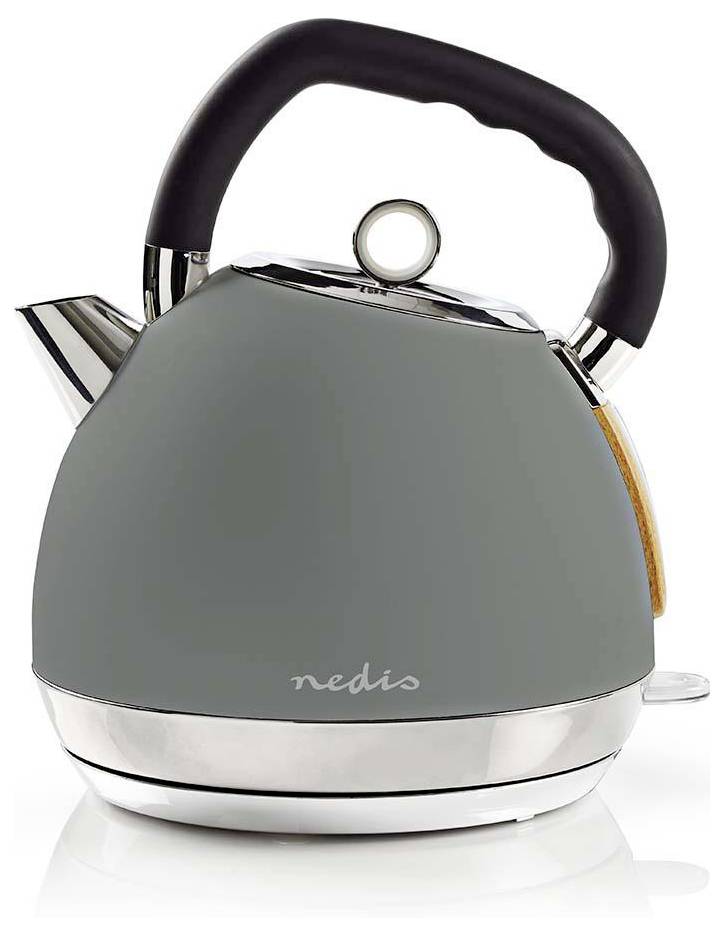 Nedis KAWK520EGY Сірий чайник Об'єм: 1,8 л