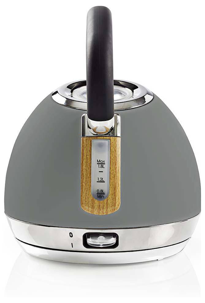 Nedis KAWK520EGY Сірий чайник Об'єм: 1,8 л