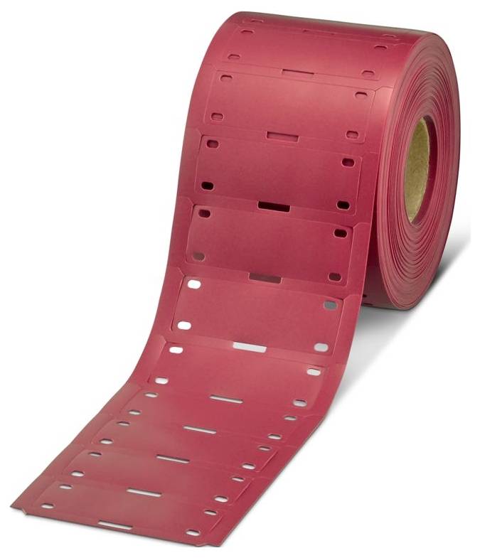 Phoenix Contact 0803316 WMTB HF (55X25)R RD Znacznik kabla Sposób montażu: opaska kablowa Pole powierzchni etykietowania: 25 x 55 mm czerwony Ilość znaczników: 500 1 szt.