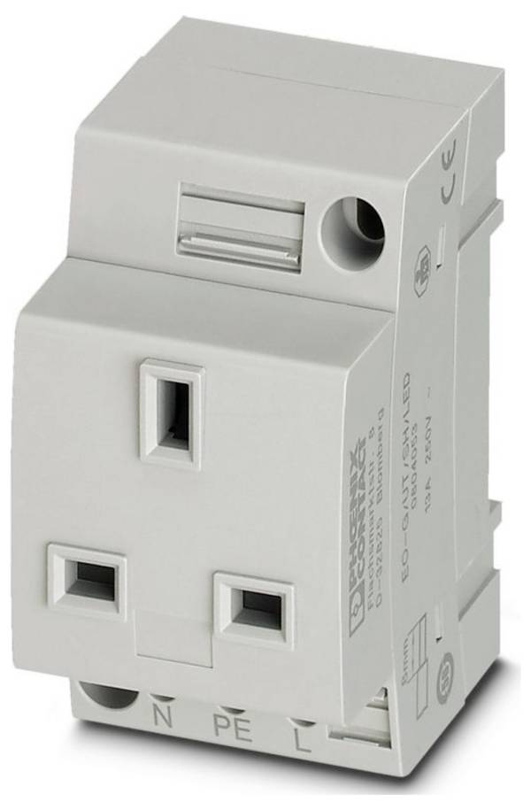 Gniazdko Phoenix Contact EO-G/UT/SH/LED szary (D x S x W) 60 x 45 x 75 mm