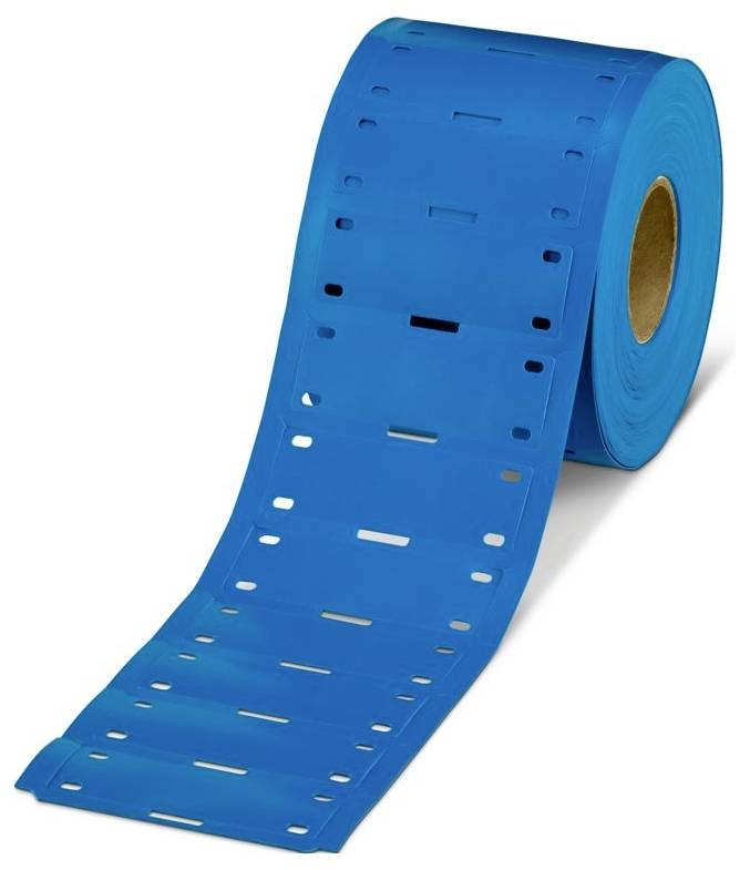 Phoenix Contact 0804981 WMTB HF (55X25)R BU Znacznik kabla Sposób montażu: opaska kablowa Pole powierzchni etykietowania: 55 x 25 mm niebieski Ilość znaczników: 500 1 szt.