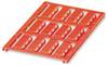 Phoenix Contact 0824870 UC-WMTBA (29X8) RD CUS Znacznik kabla Sposób montażu: opaska kablowa Pole powierzchni etykietowania: 29 x 8 mm czerwony Ilość znaczników: 12 1 szt.