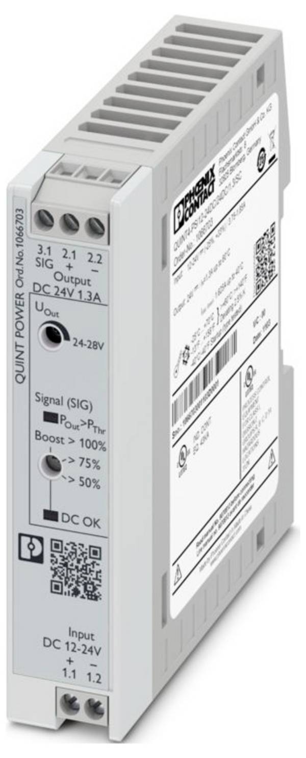 <br>  Phoenix Contact<br>  1066703<br>  Przetwornica DC/DC<br>  <br>  24 V/DC<br>  1.3 A<br>  <br>  <br>  Opis 1 szt.<br>