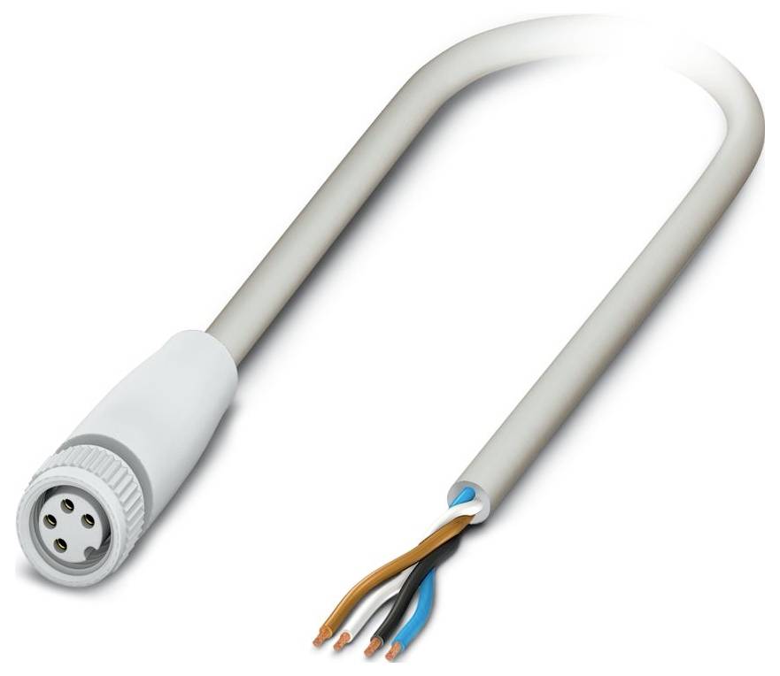 Phoenix Contact 1078279 kabel czujnika/siłownika M8 20 m Ilość pinów: 4 50 szt.