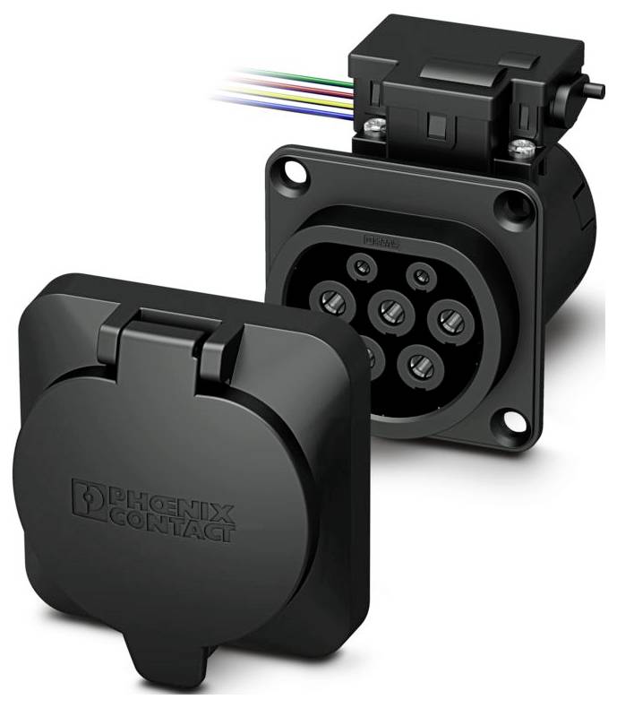 Phoenix Contact 1164417 Gniazdo łaujące Typ 2 32 A 3 fazy-0