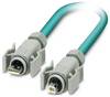 Phoenix Contact Kabel USB USB 2.0 Złącze męskie USB-A, Złącze męskie USB-B 2.00 m niebieski ekranowanie 1653870