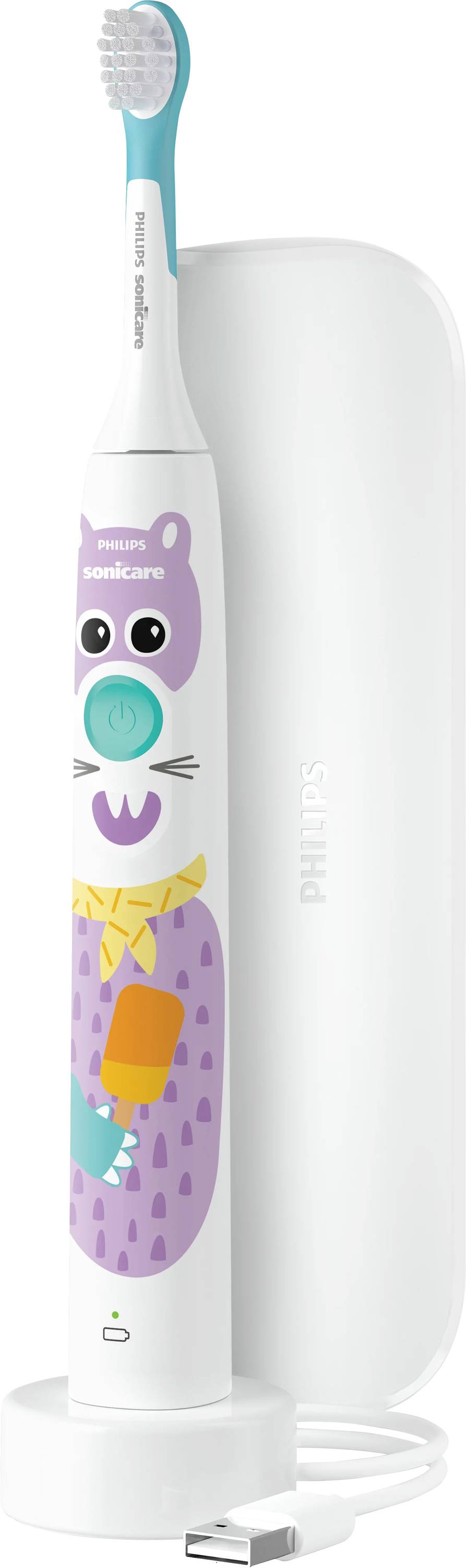 Philips HX3603/01 Електрична зубна щітка, дитяча, різнокольорова