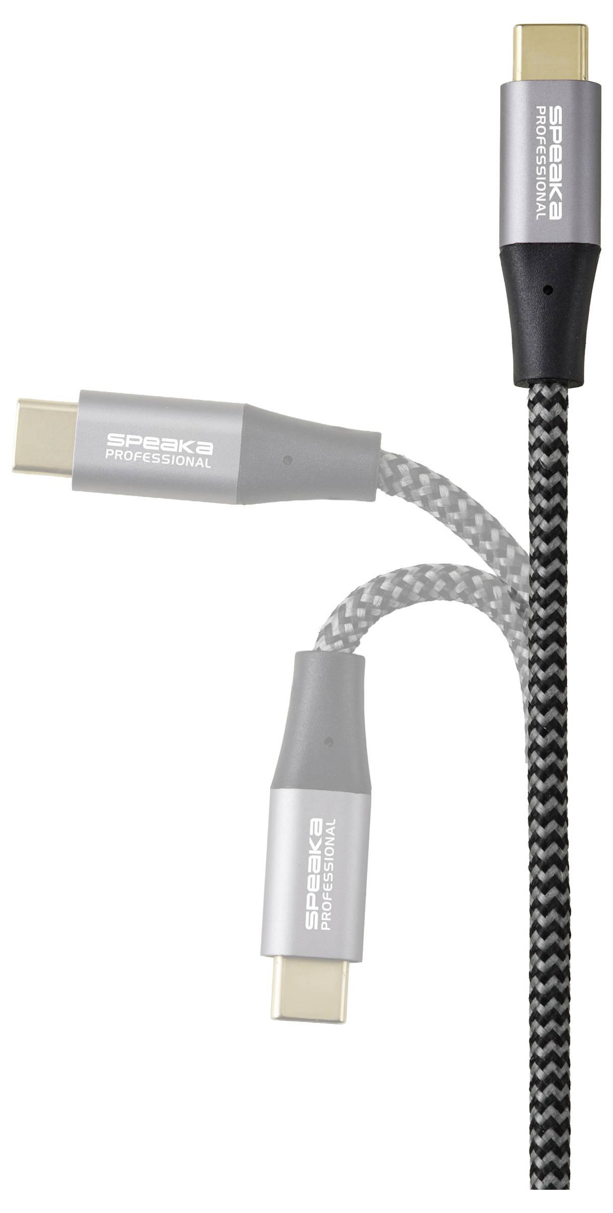 Професійний USB-кабель SpeaKa 2.00 м Чорно-сірий SP-14353908