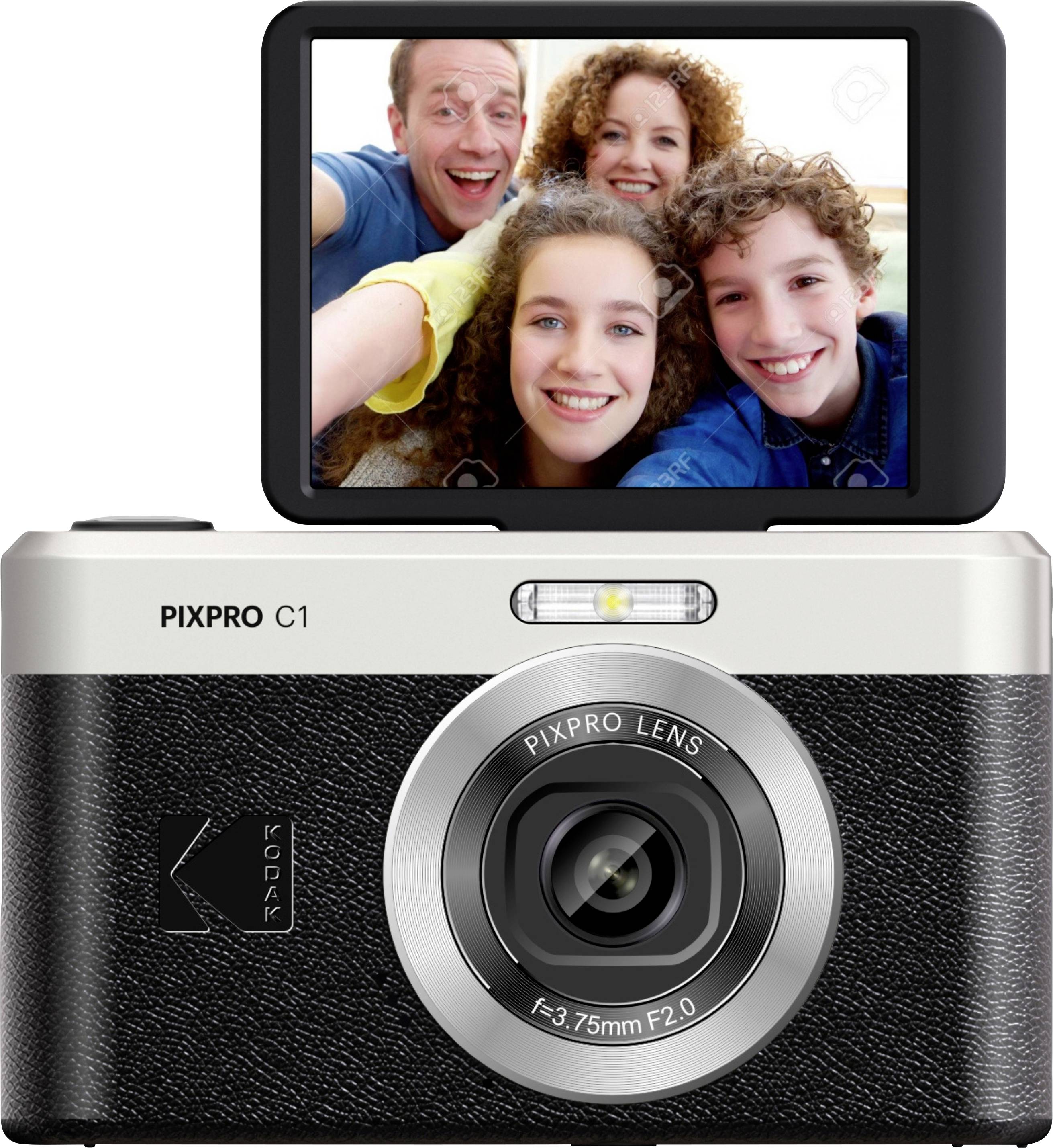 Цифрова камера Kodak Fotokamera C1 чорного кольору