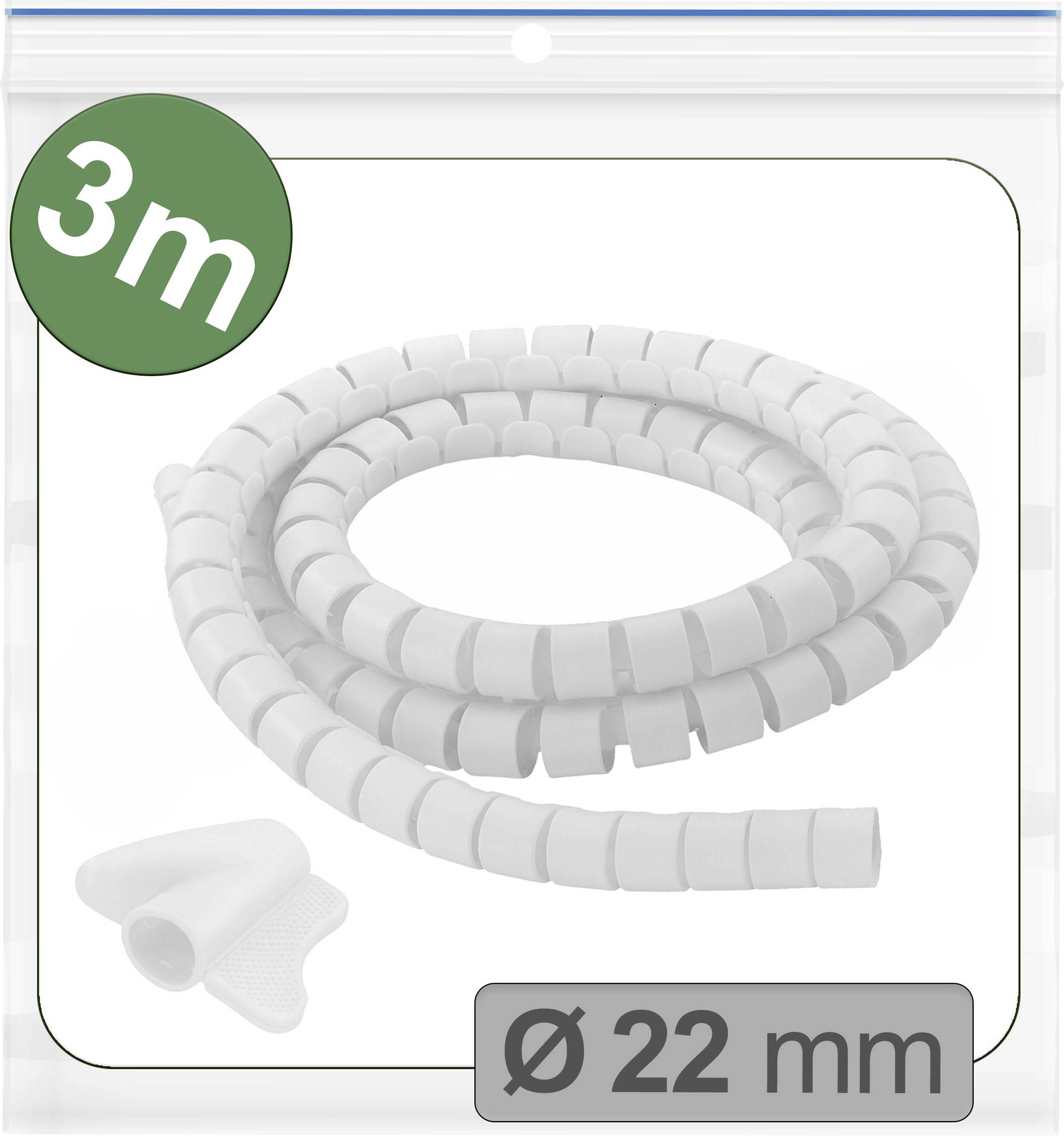 Кабельный шланг Quadrios 25CA745, 22 мм (макс.), белый, 3 м