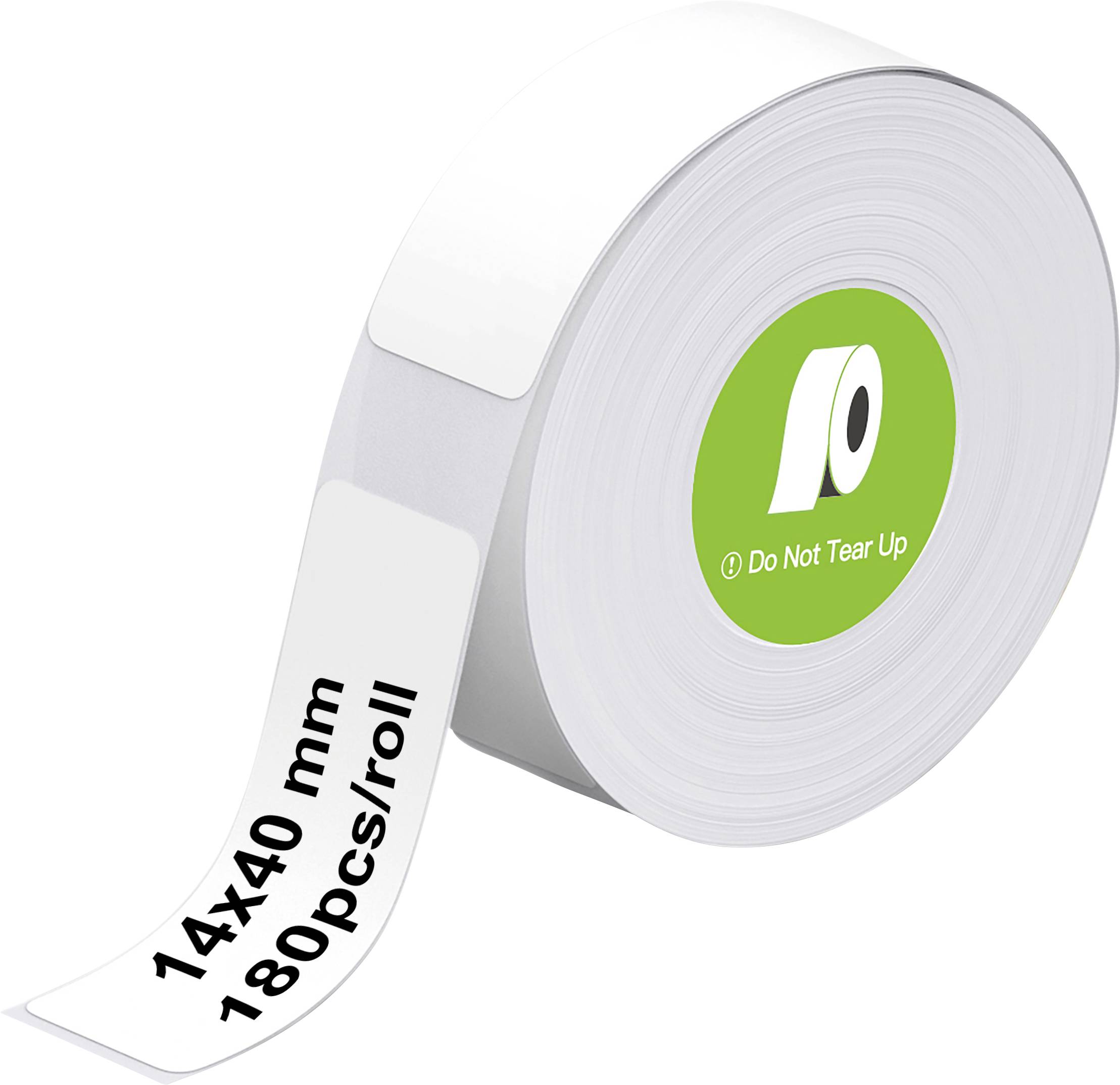 Етикетки для принтерів етикеток Olympia 6311, 40 x 14 мм, універсальні етикетки, білі