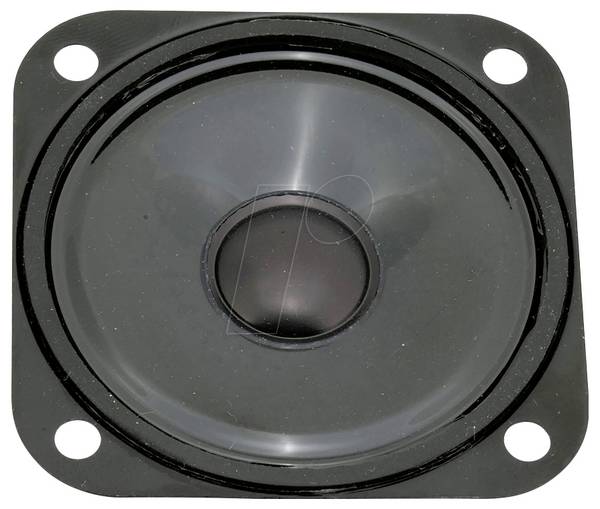 Visaton K 59 C - 8 Ohm Głośnik pełnozakresowy do zabudowy   czarny 1 szt.