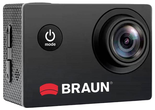 Екшн-камера Braun Phototechnik BRAUN Paxi Go WiFi, водонепроникна, Full HD