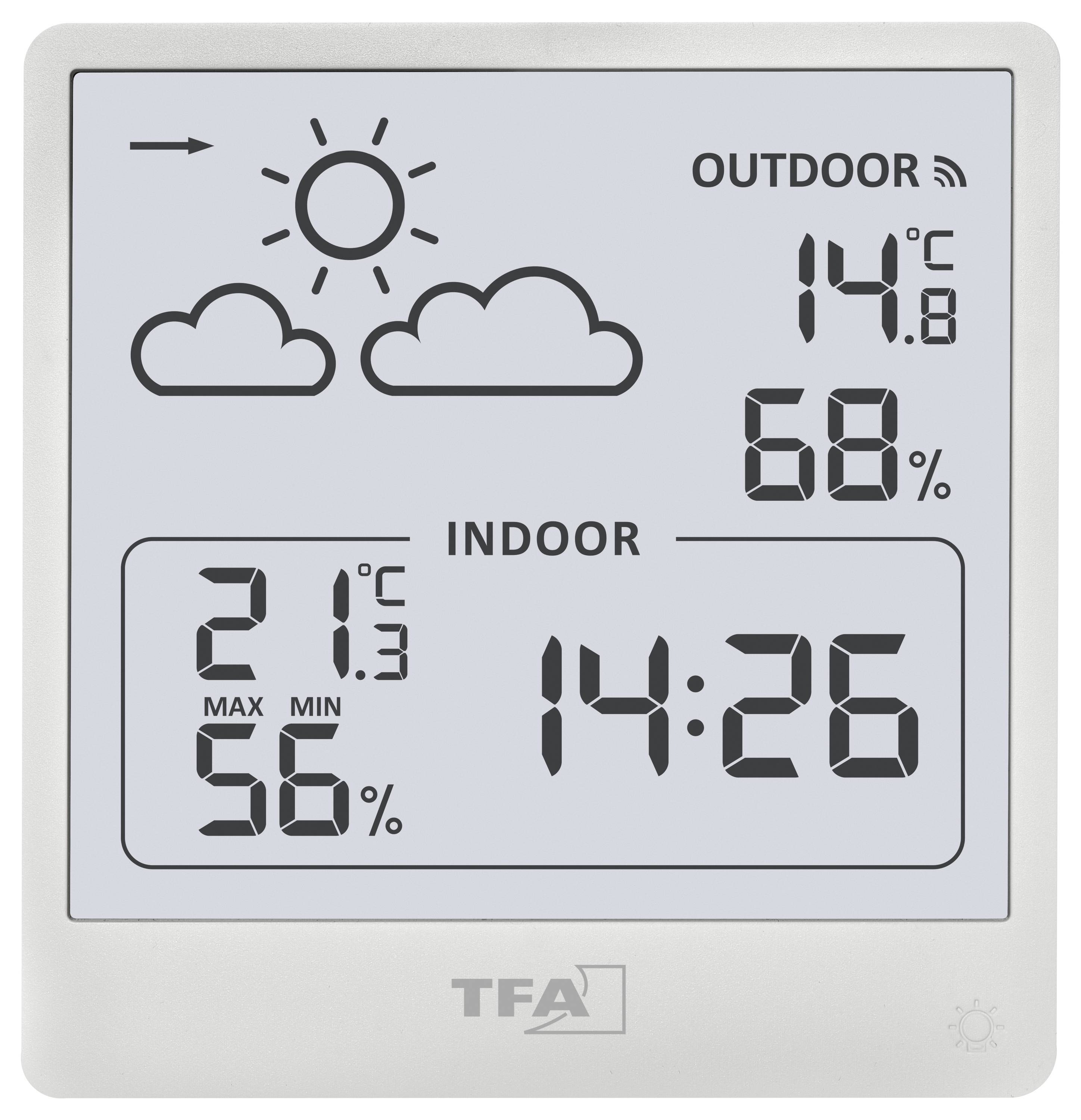 Бездротова метеостанція TFA Dostmann Funk-Wetterstation CLEO 35.1176.02
