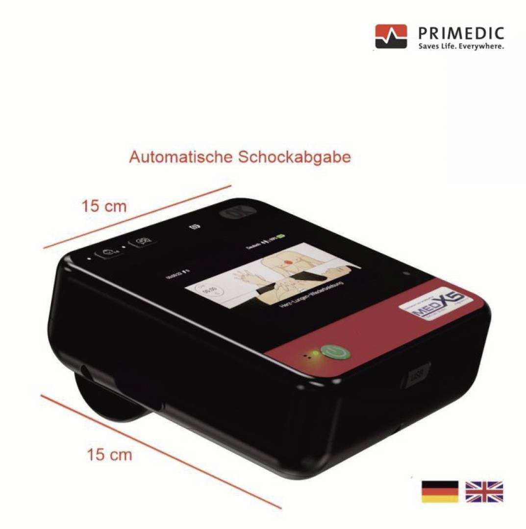 MEDX5 myPAD-A mit LCD-Farbbilschirm Defibrylator do użytku przenośnego Automatyczne dostarczanie wstrząsów