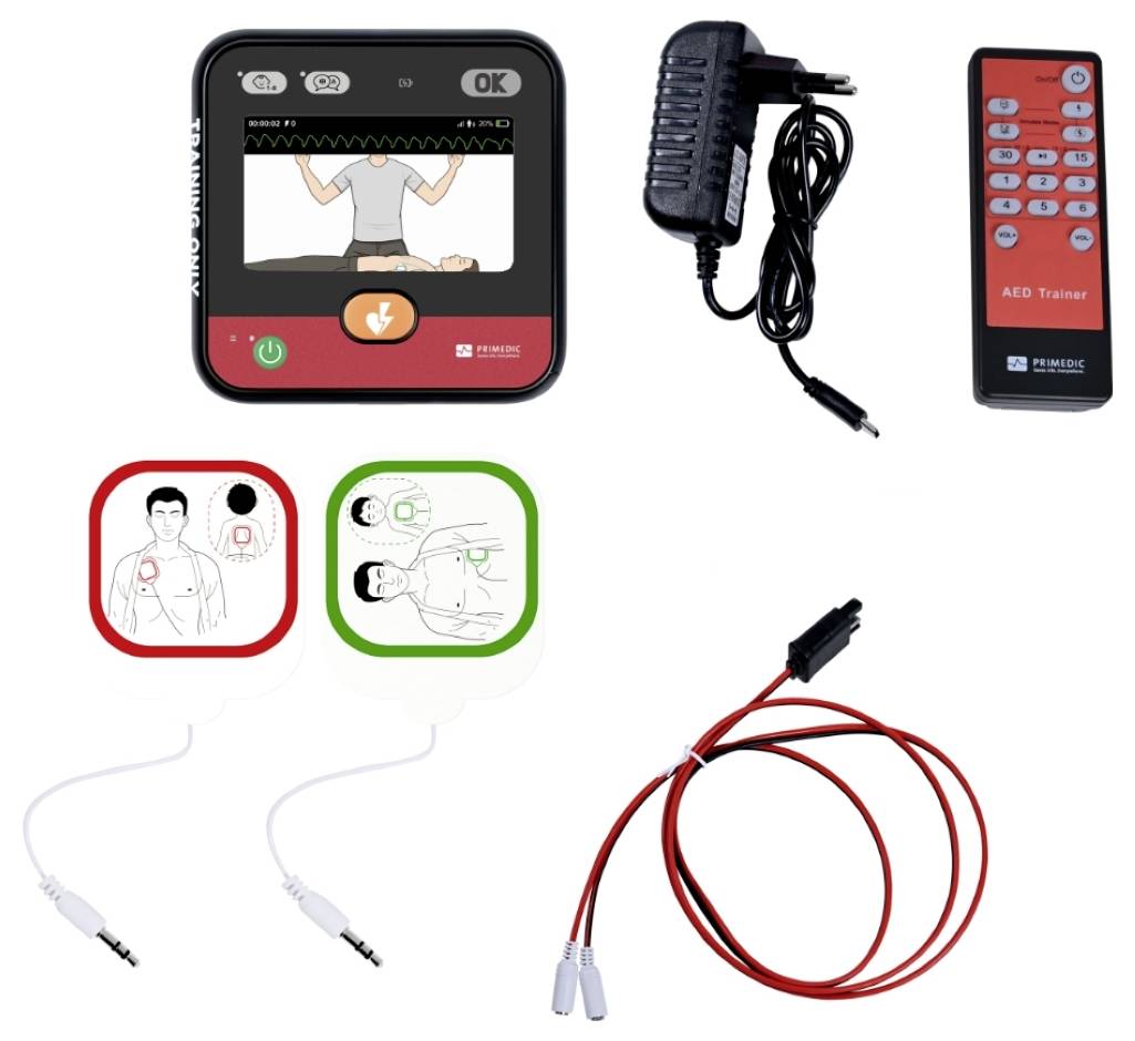 MEDX5 myPAD Trainer mit LCD-Farbbildschirm Defibrylator-2