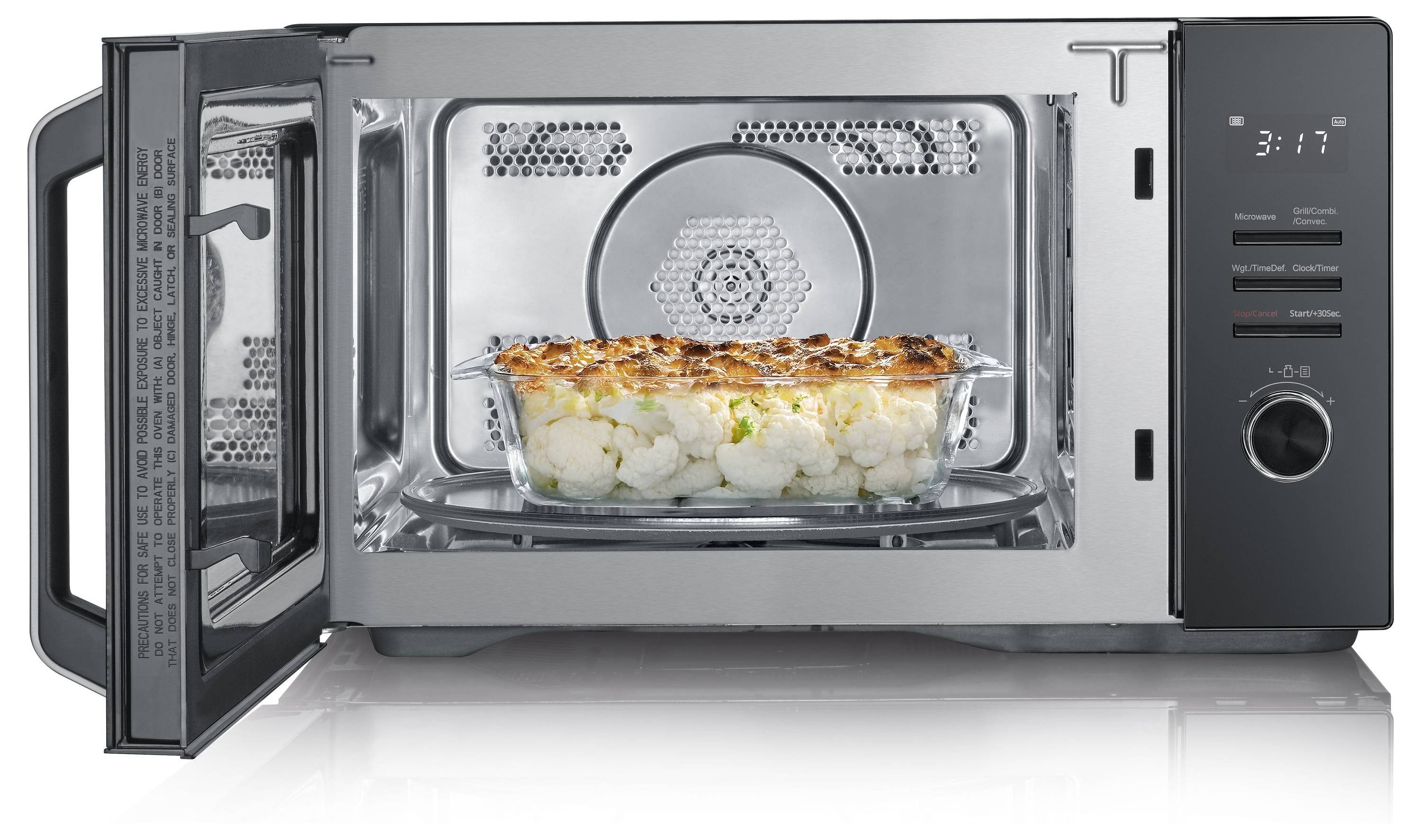 Мікрохвильова піч Severin 7798 900 Вт чорного кольору