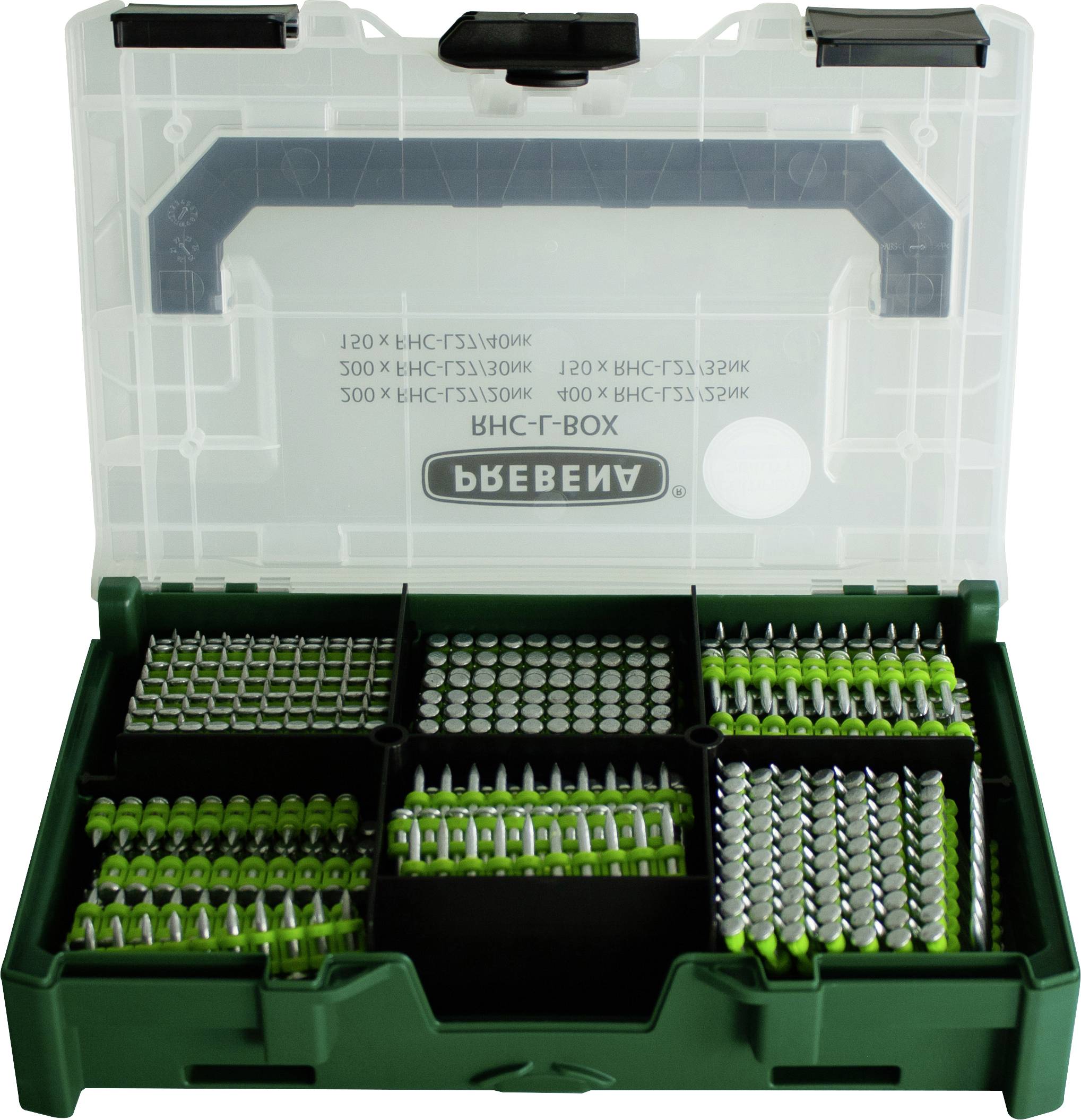 Prebena RHC-L-BOX Дюбелі для бетону зі сталі Довжина виробу 20 мм, 25 мм, 30 мм, 35 мм, 40 мм 1100 шт.