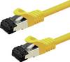 kabel LAN Value 21.99.1823, 1 szt., RJ45, CAT 8.1, S/FTP, 3 m, żółty