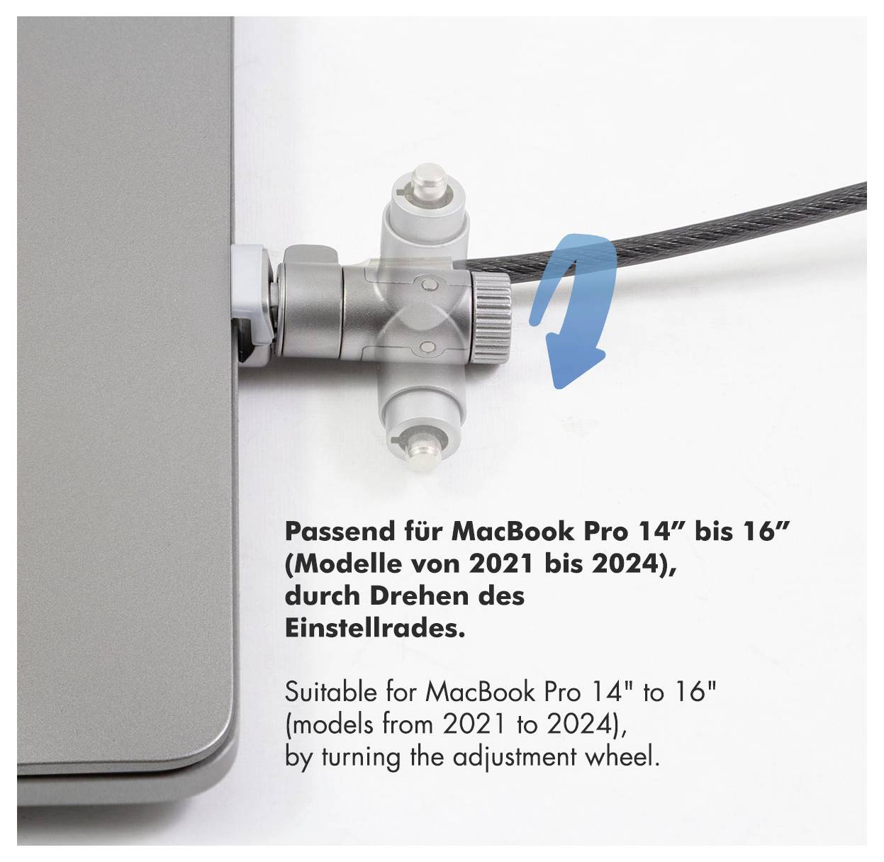 Замок для ноутбука LogiLink NBS015