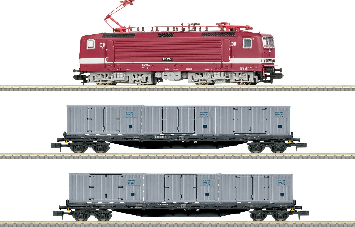 Стартовый набор MiniTrix T11169 N «Грузовой поезд» DR