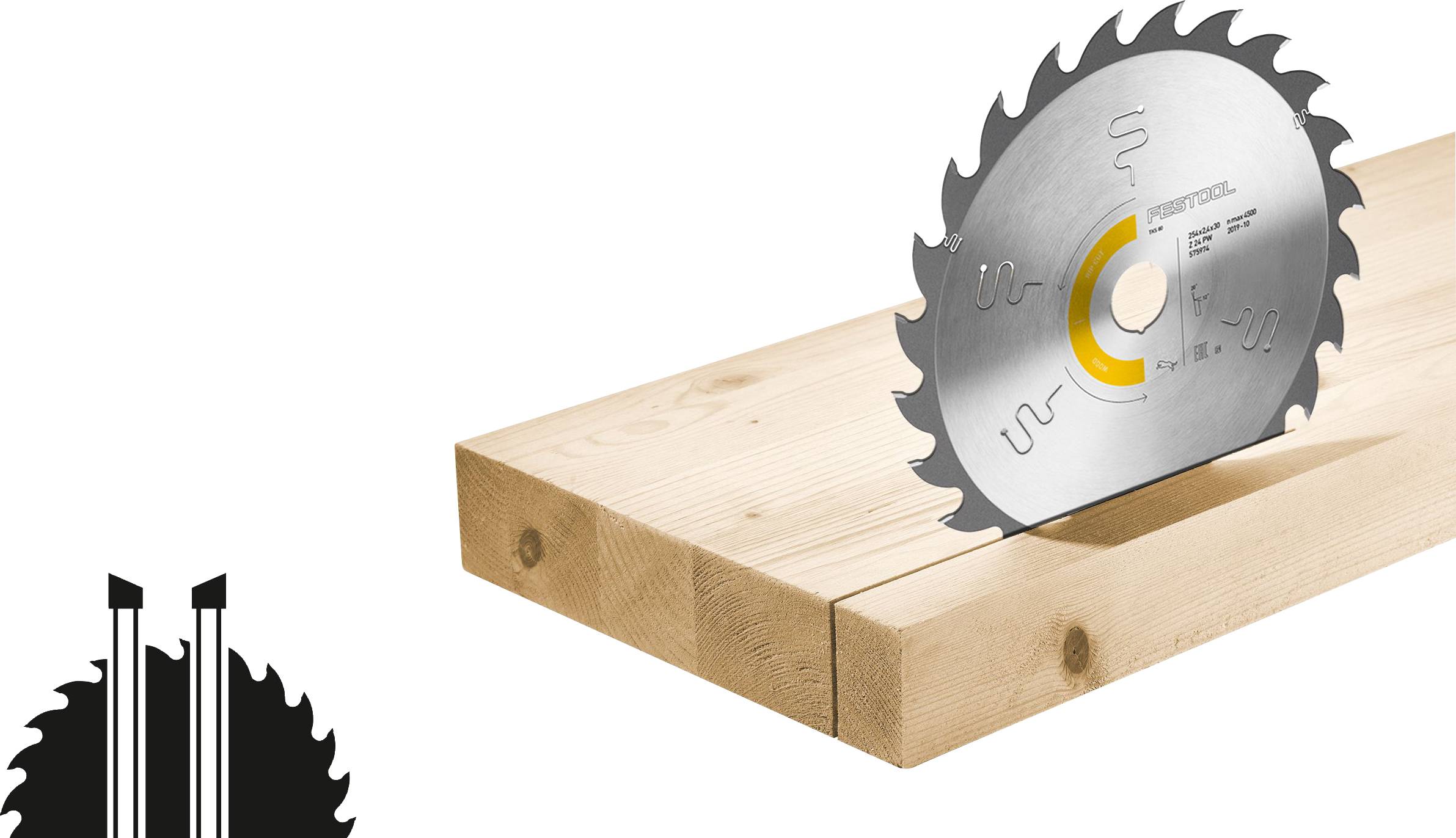 Диск відрізний Festool HW 254x2,4x30 PW24 254x30x1,60 мм 1 шт.