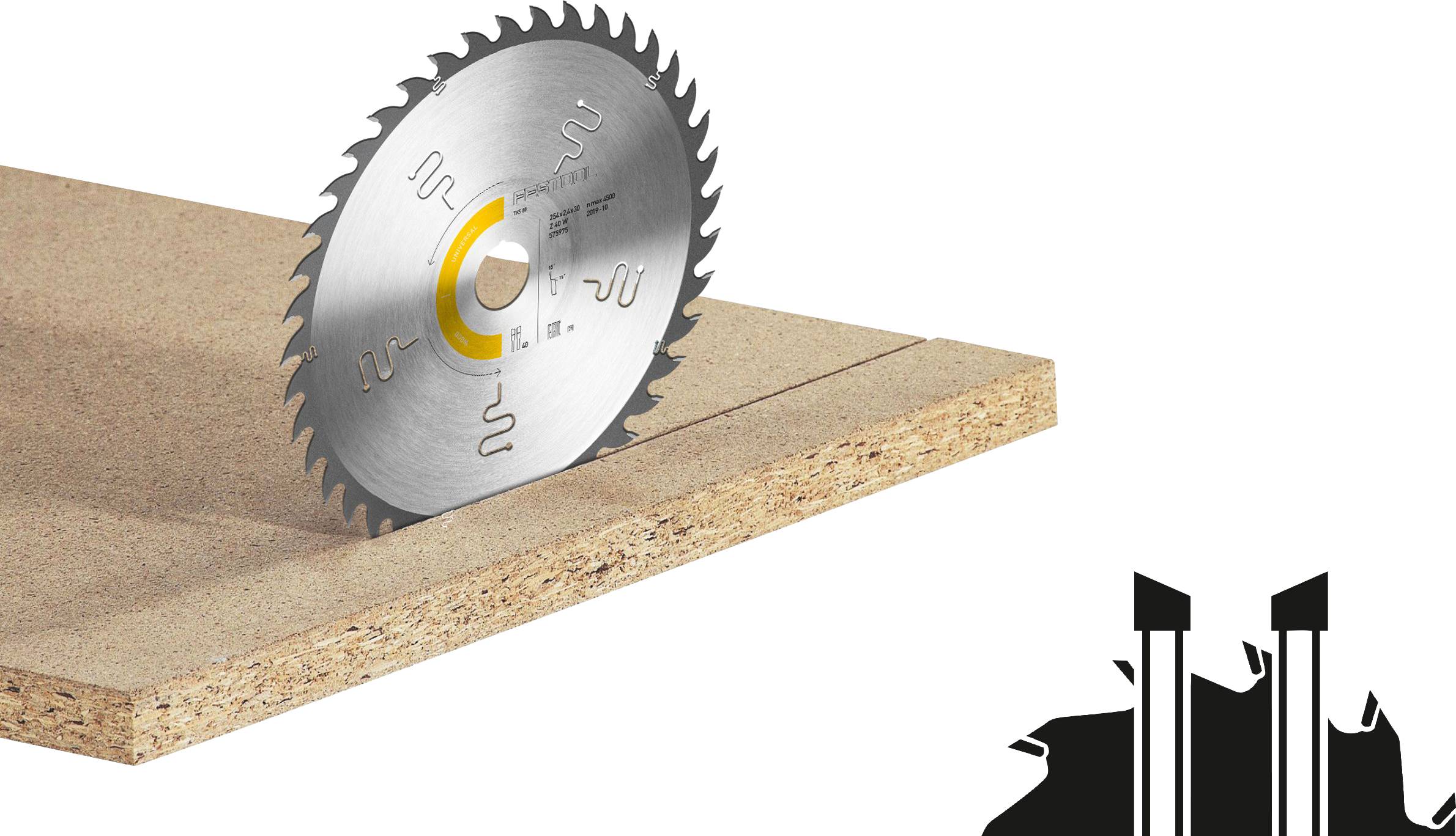 Відрізний диск Festool HW 254x2.4x30 W40 254 x 30 x 1.60 мм 1 шт.