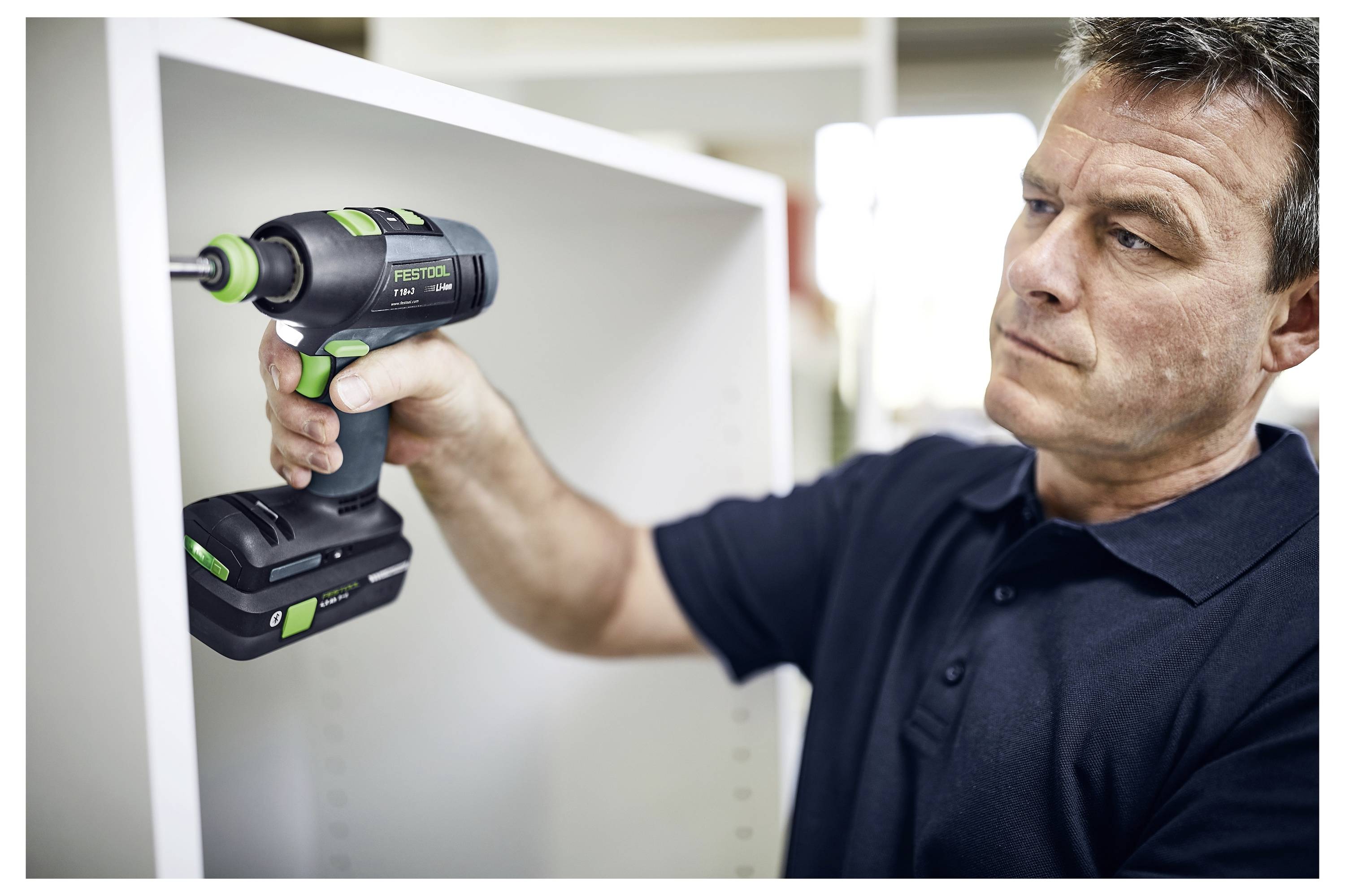 Festool T 18+3 HPC 4.0 I-Plus акумуляторний дриль-шуруповерт 576446 18 В 4 Аг