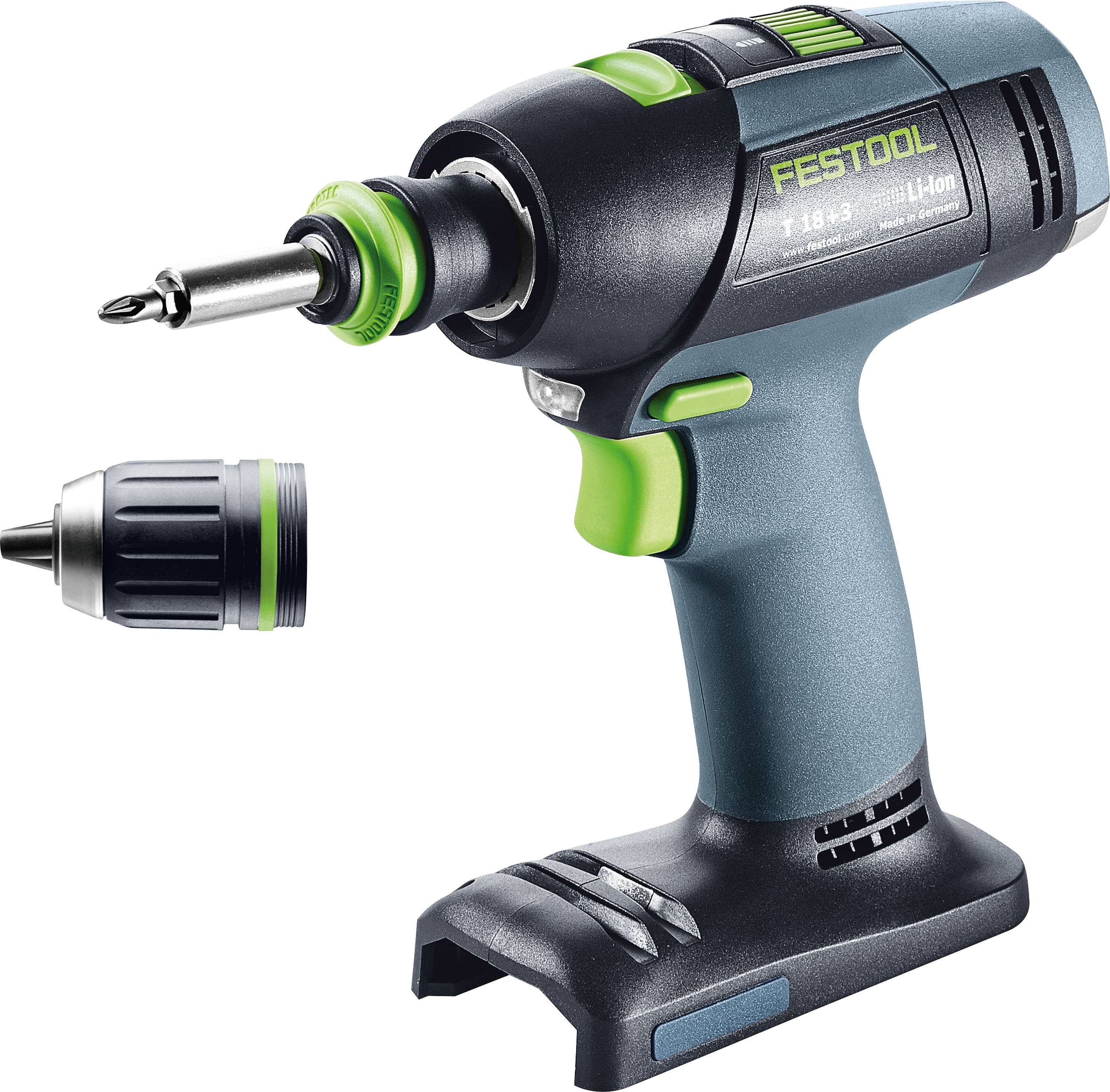 Акумуляторний дриль-шуруповерт Festool T 18+3-Basic 576448 18 В