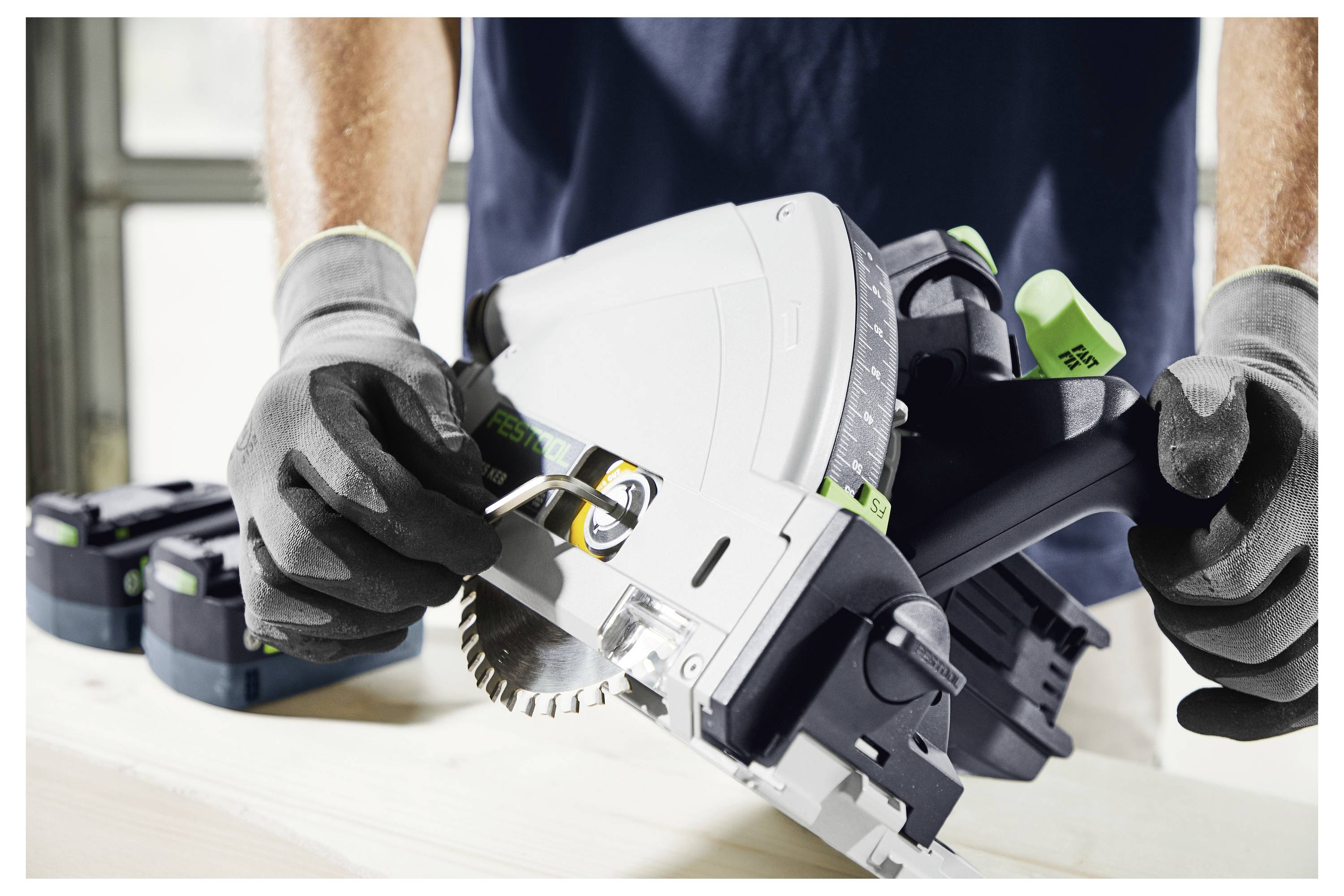Акумуляторна занурювальна пила Festool TSC 55 KEB-Basic 18 В