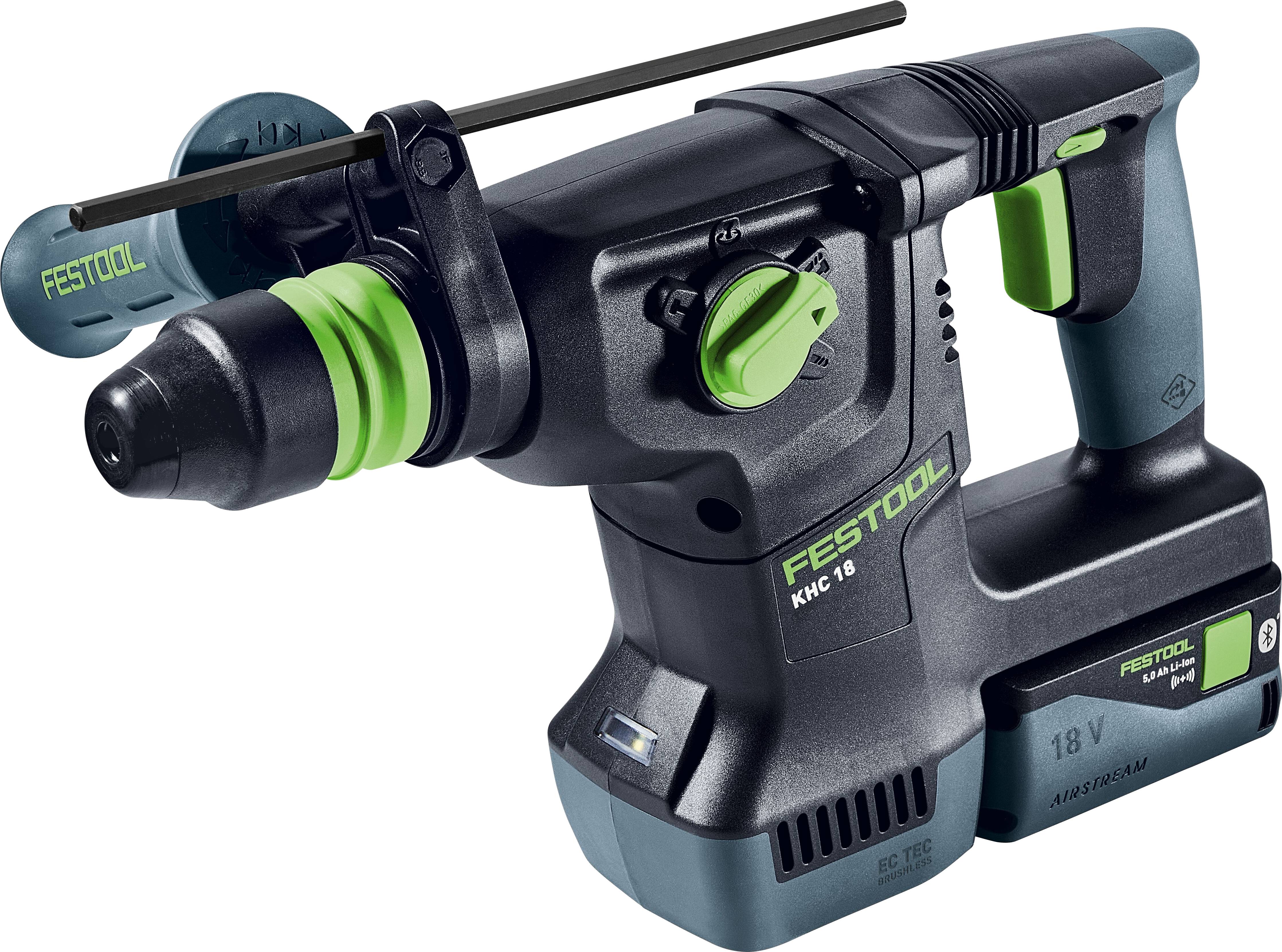 Акумуляторний багатофункціональний перфоратор Festool KHC 18 5.0 EBI-Plus 577448, 1 шт.