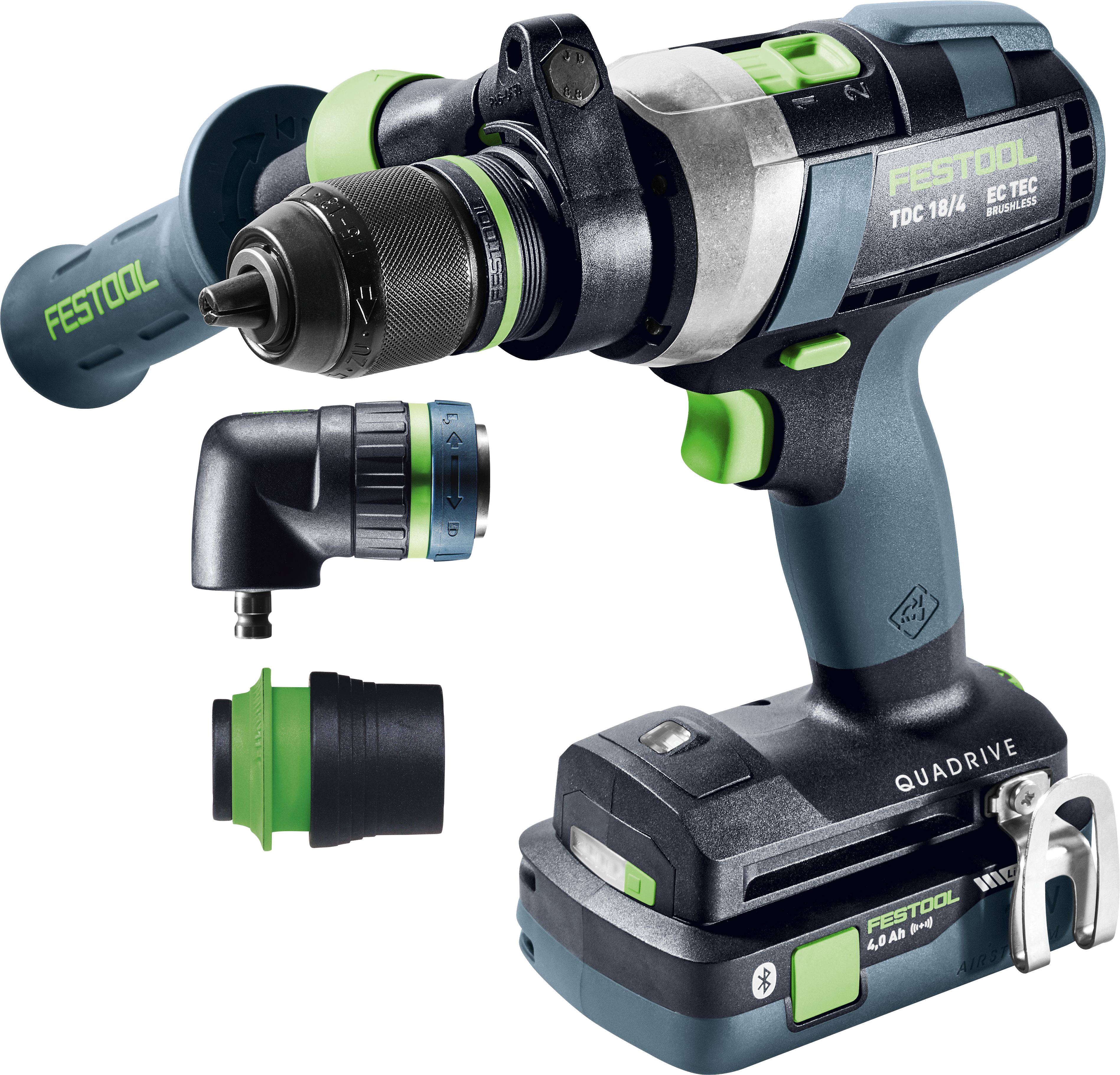 Wiertarko-wkrętarka akumulatorowa Festool TDC 18/4 5,0/4,0 I-Set 577612 18 V 4 Ah, 5 Ah-0