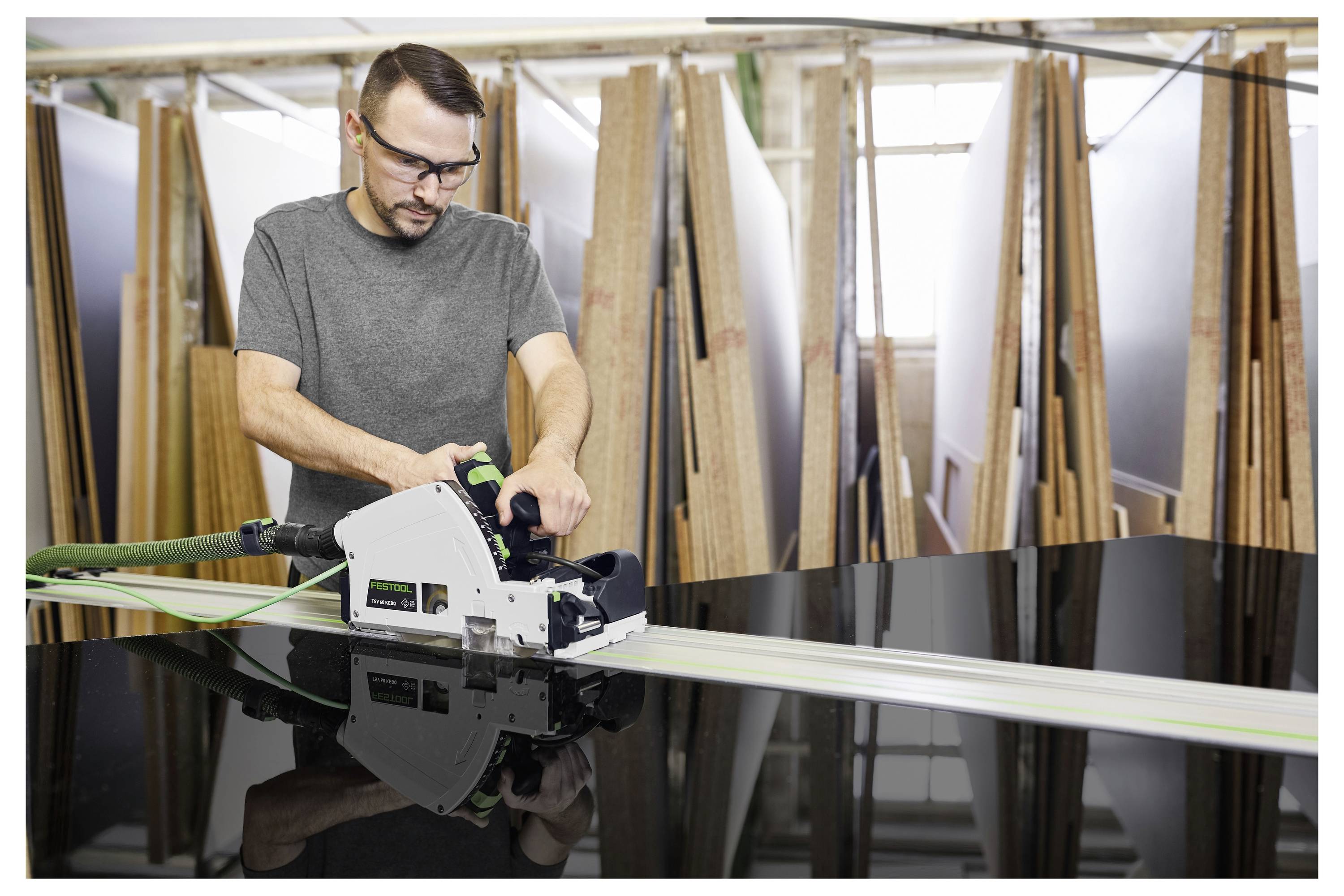 Zagłębiarka Festool TSV 60 KEBQ-Plus-FS Głębokośc cięcia maks. (90°) 60 mm-3