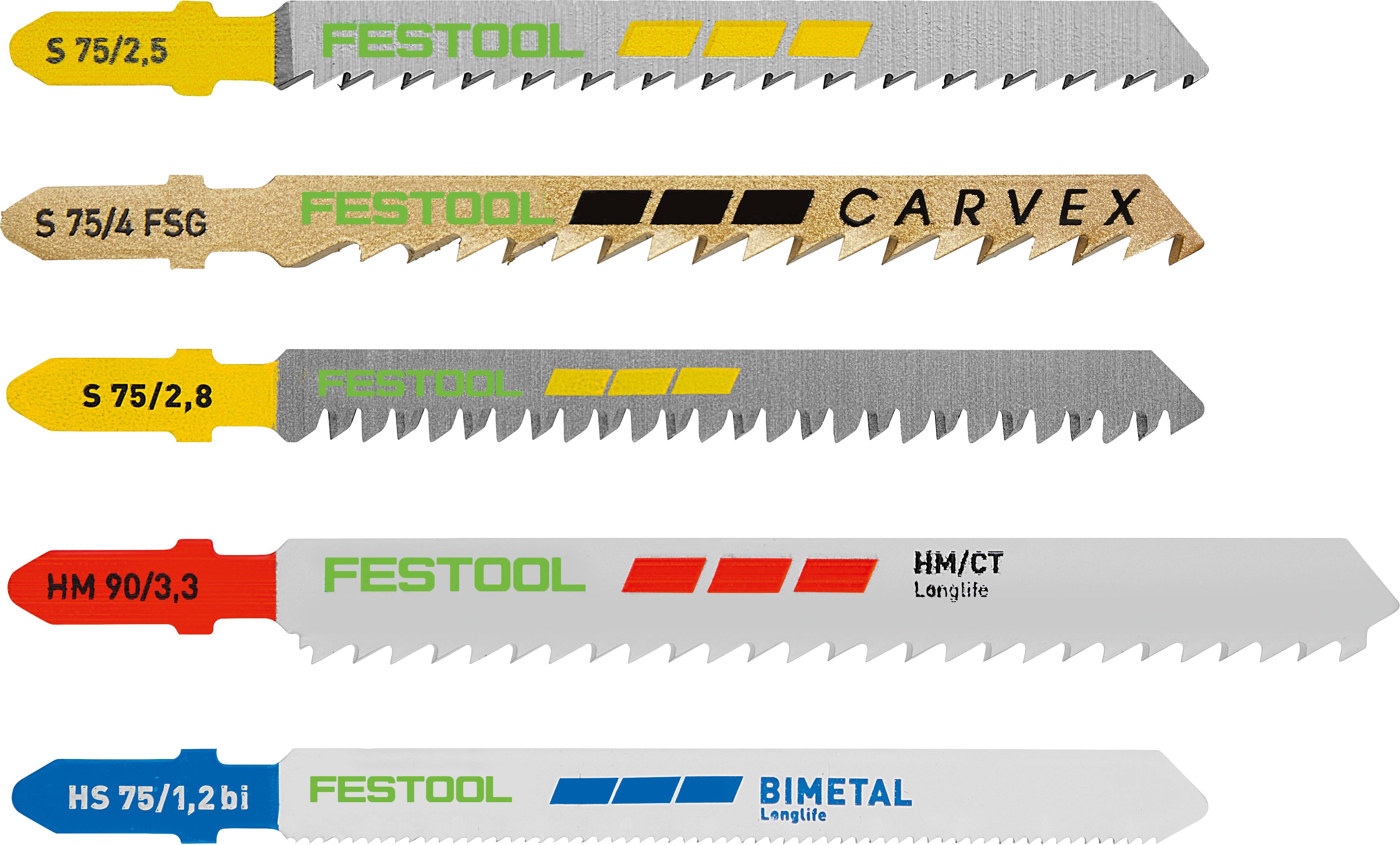 Полотно для лобзика Festool STS-Sort/21 W/P/M 578071 1 шт.