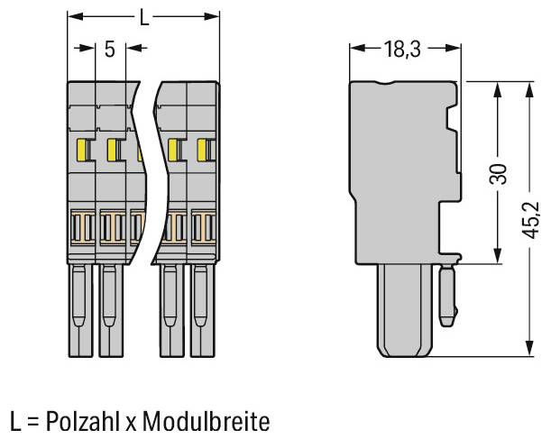 WAGO 769-113/000-036 Złącze żeńskie wielopunktowe 10 szt.-1